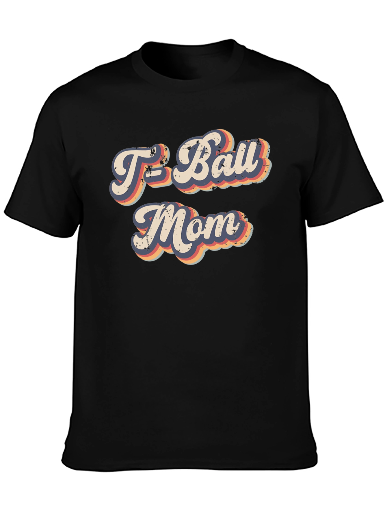 Retro T-Ball Mom Graphic Tee