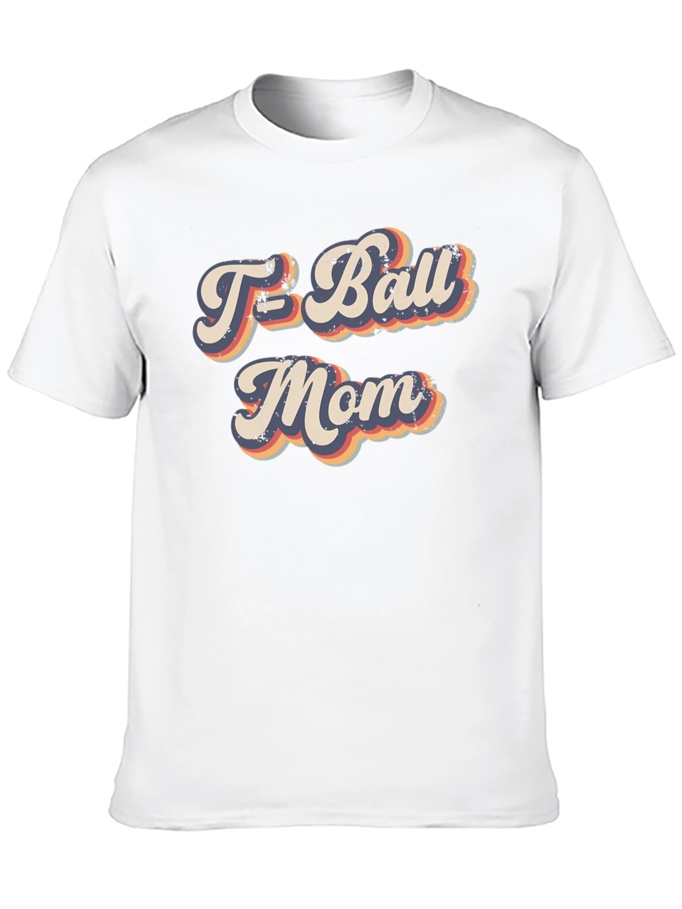 Retro T-Ball Mom Graphic Tee