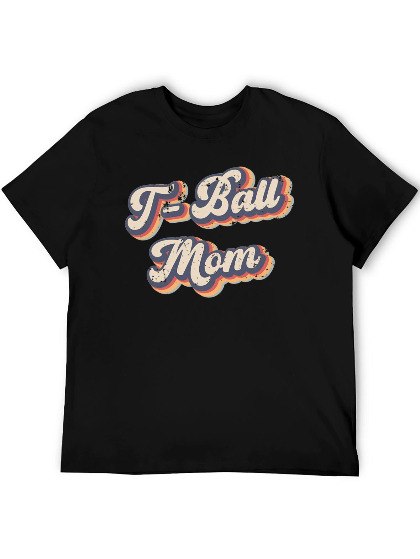 Retro T-Ball Mom Graphic Tee