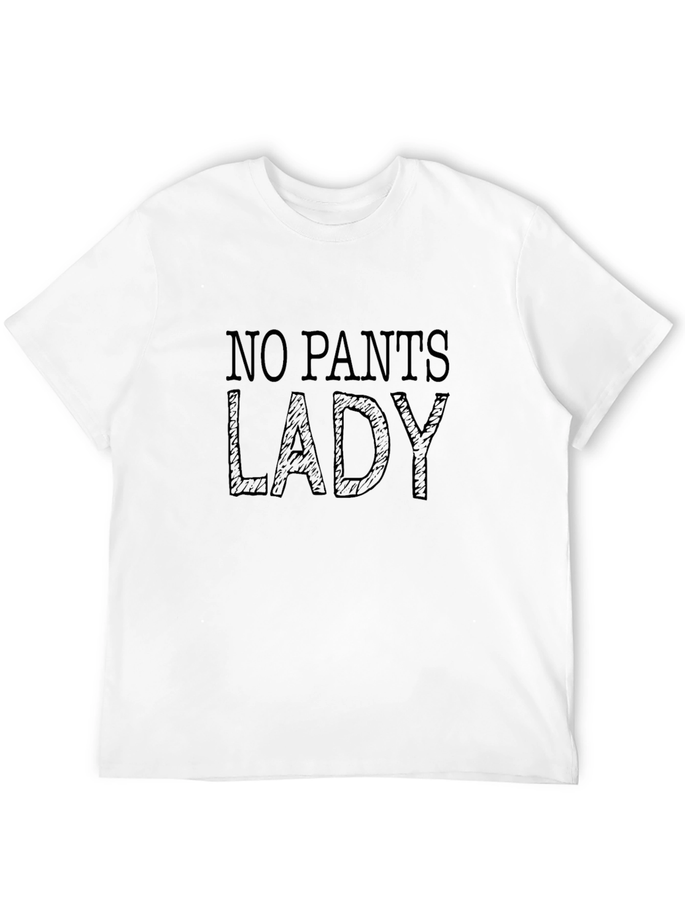 No Pants Lady Graphic Tee
