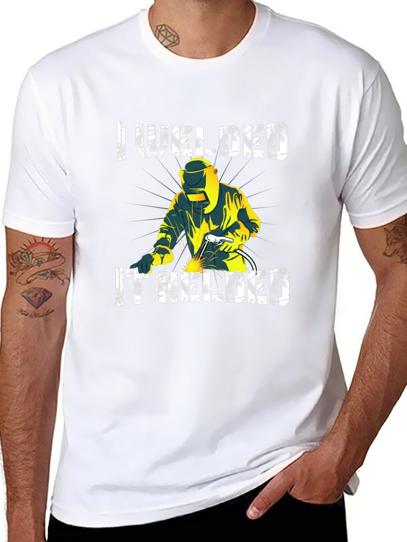 I Welded It! Mens Graphic Tee