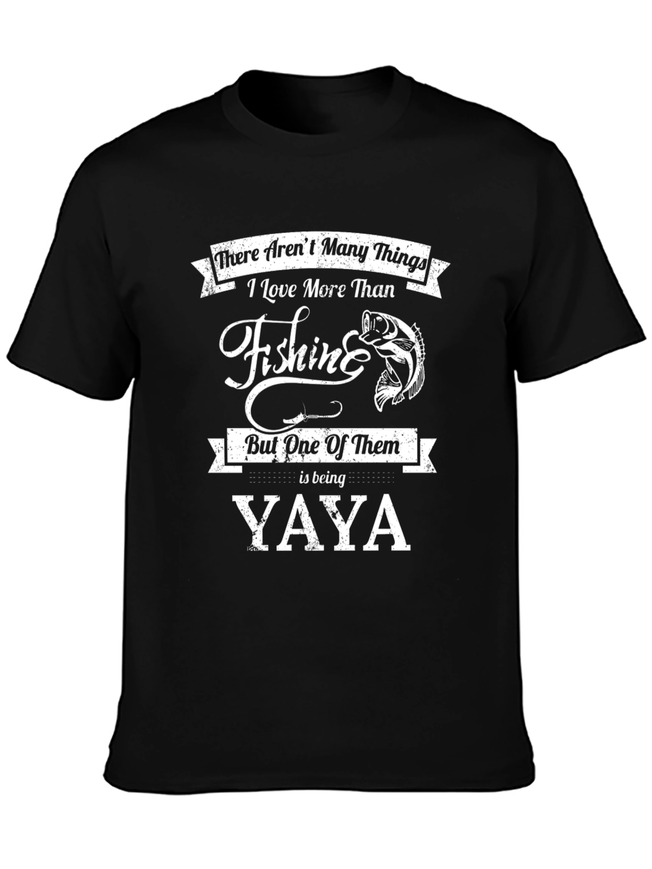 Fishing Yaya T-Shirt - Gift for Grandmother