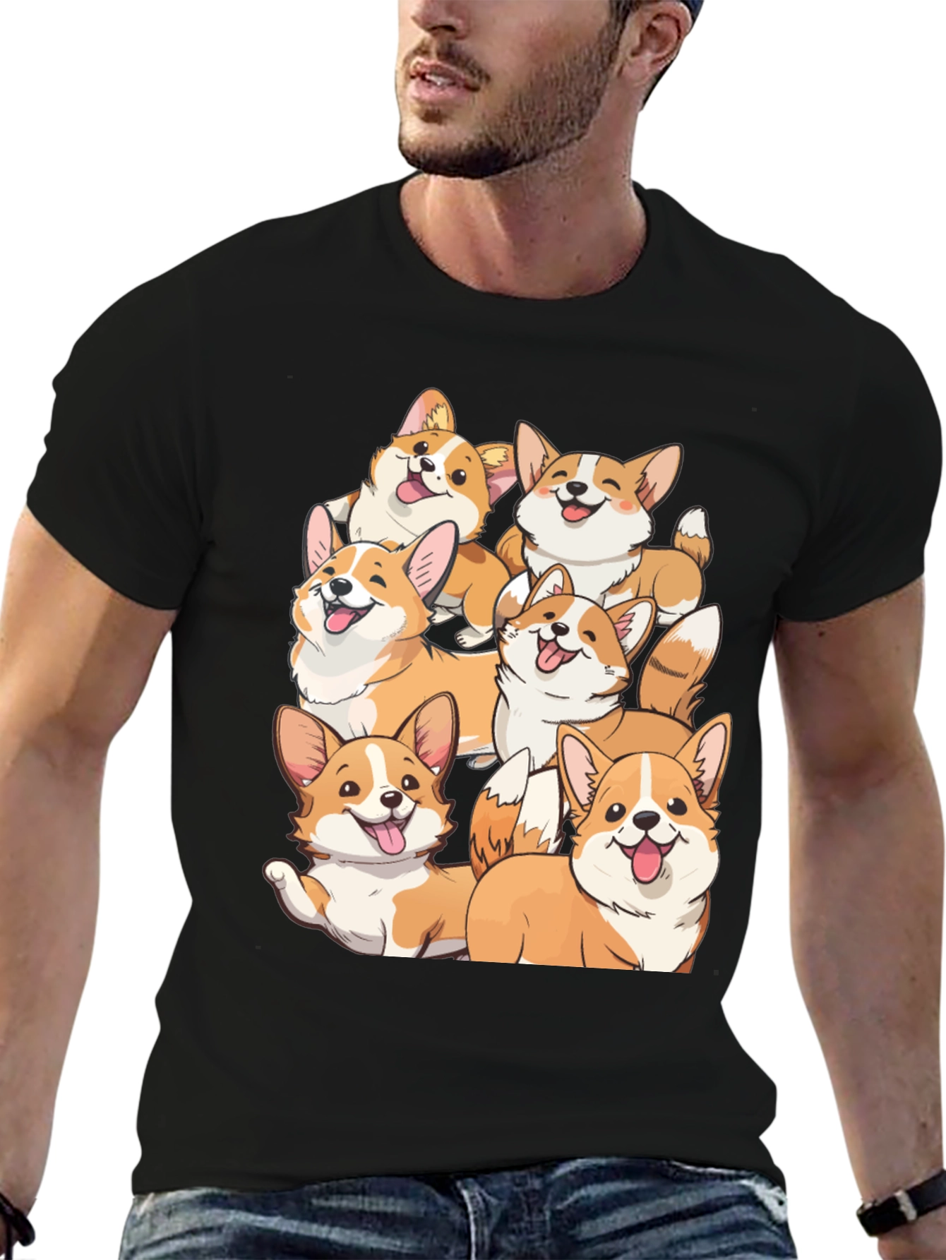Corgi Crew Graphic Tee