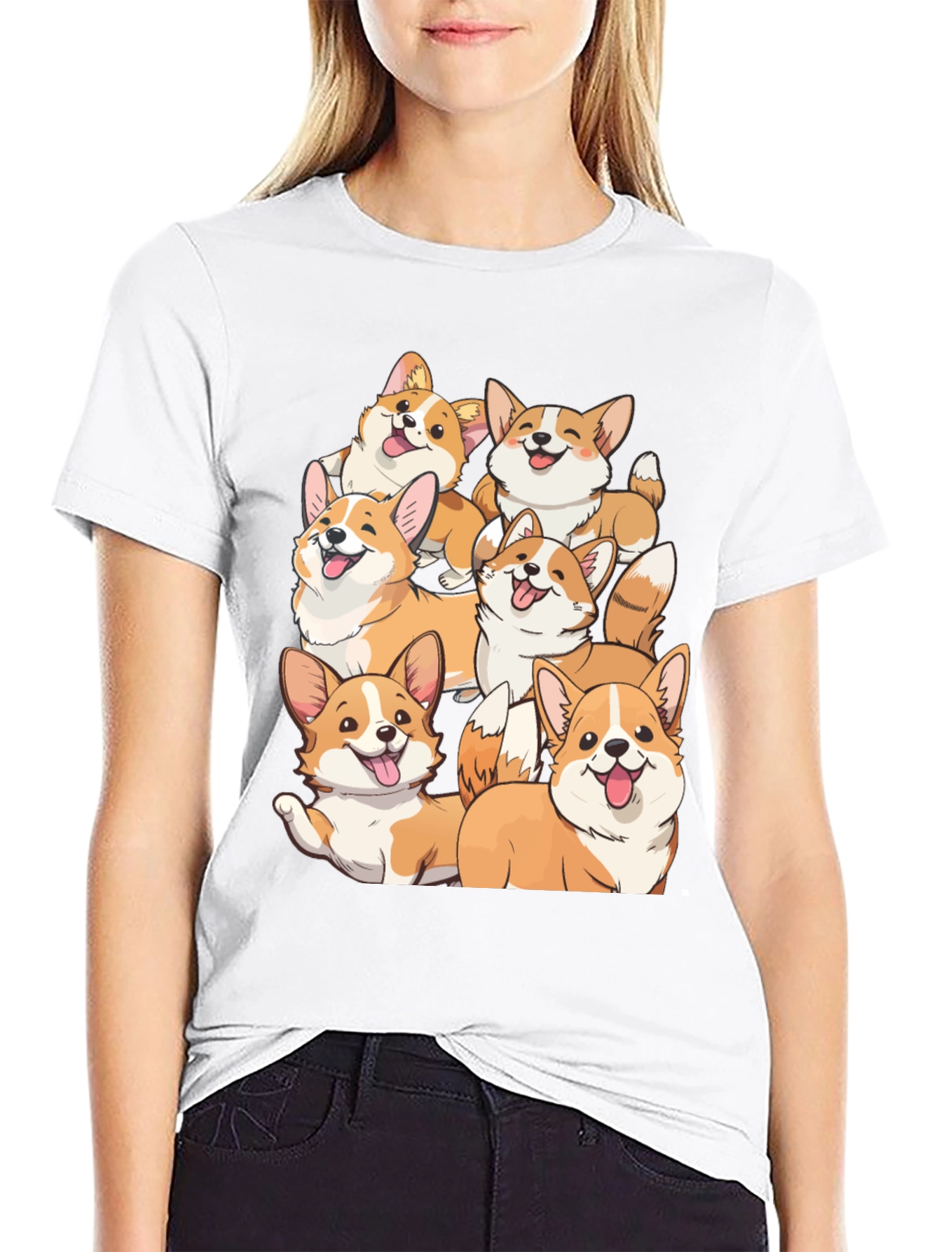 Corgi Crew Graphic Tee