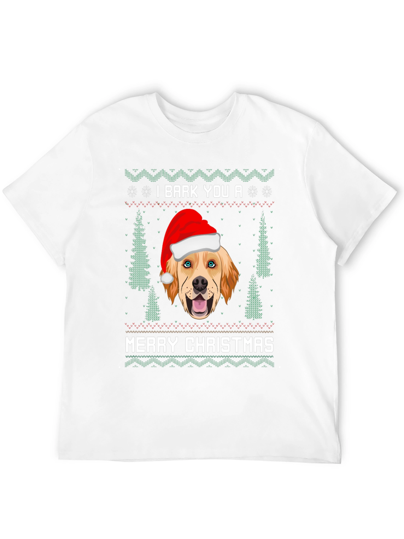 I Bark You a Merry Christmas Dog T-Shirt