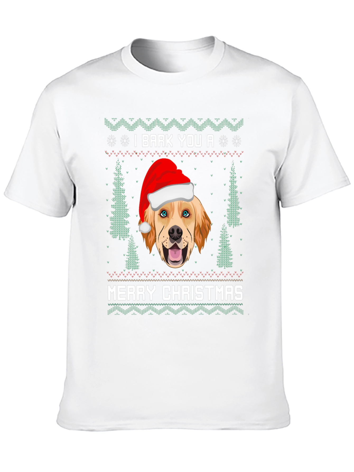 I Bark You a Merry Christmas Dog T-Shirt