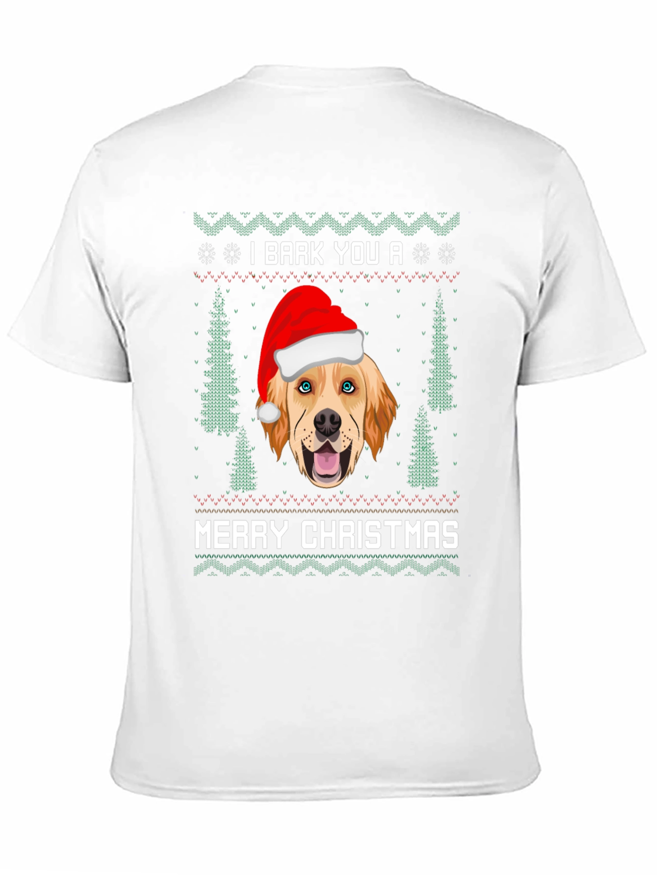 I Bark You a Merry Christmas Dog T-Shirt