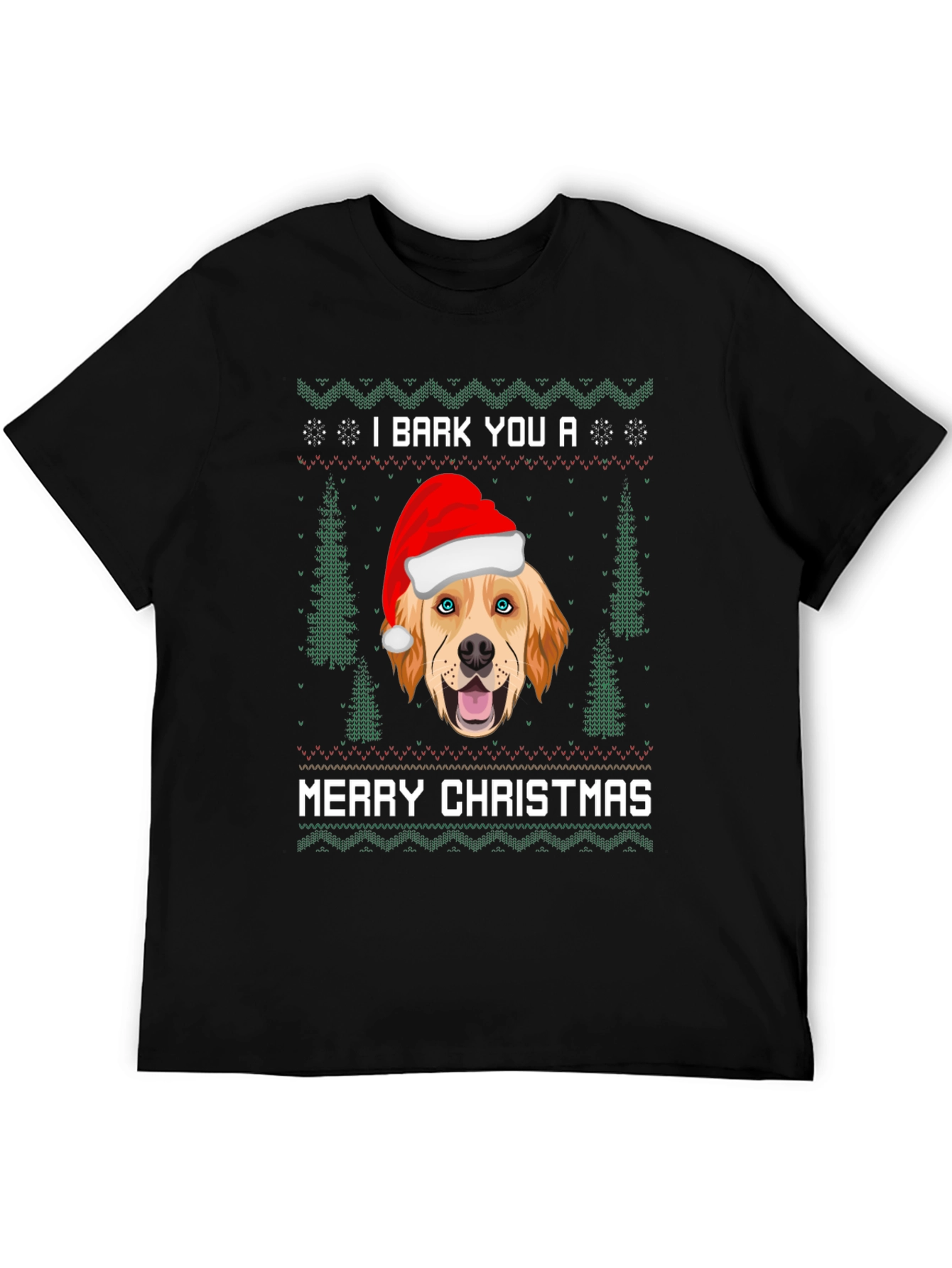 I Bark You a Merry Christmas Dog T-Shirt