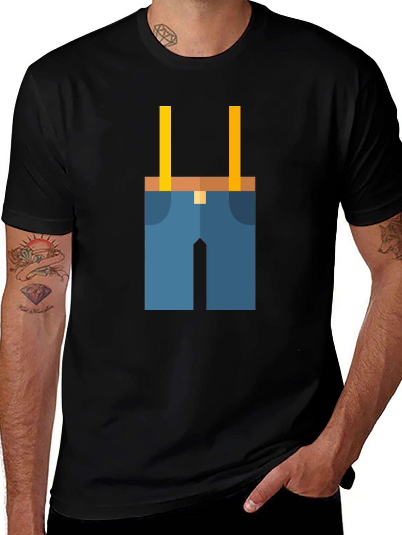 Novelty Suspender T-Shirt