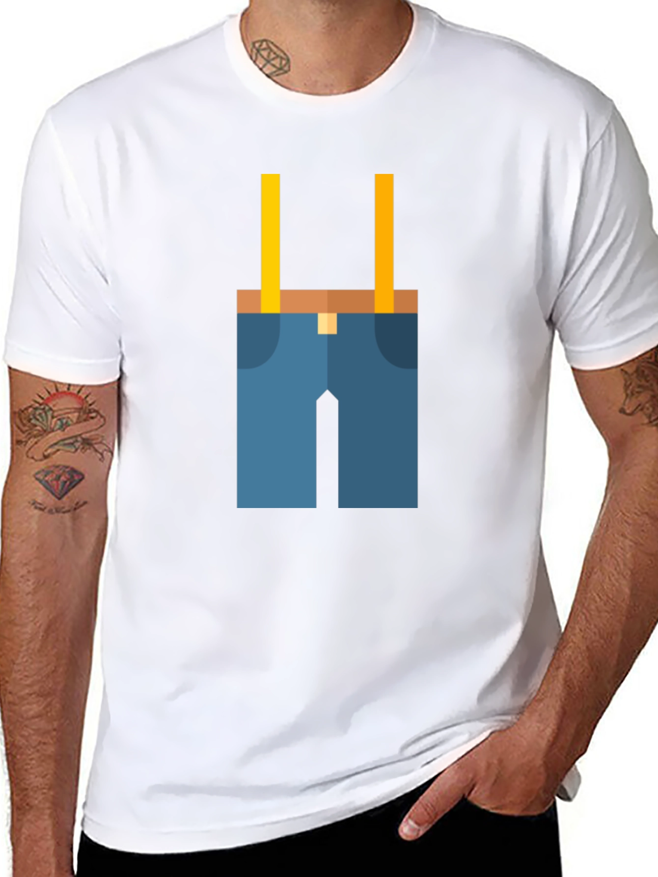 Novelty Suspender T-Shirt
