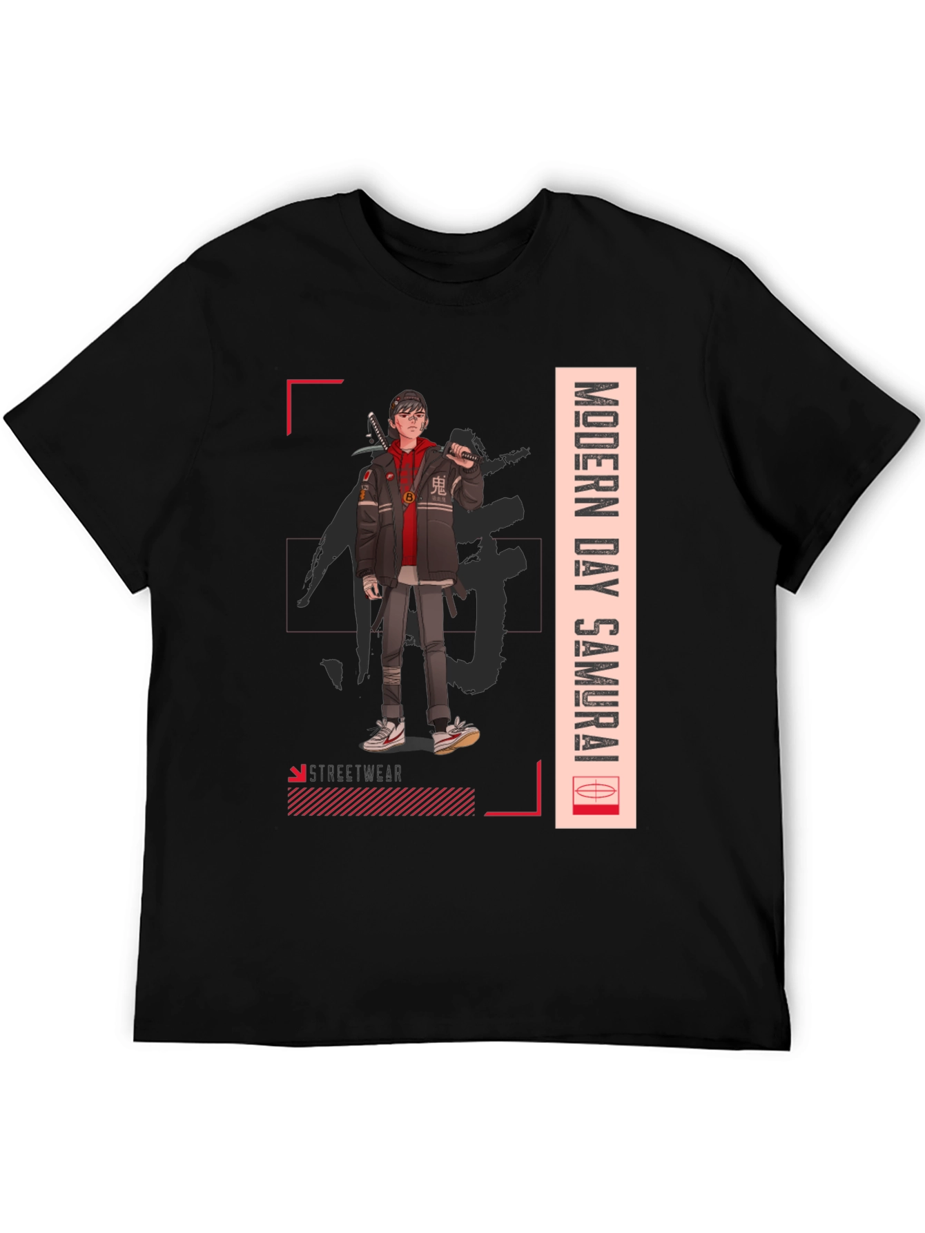Modern Day Samurai Graphic T-Shirt