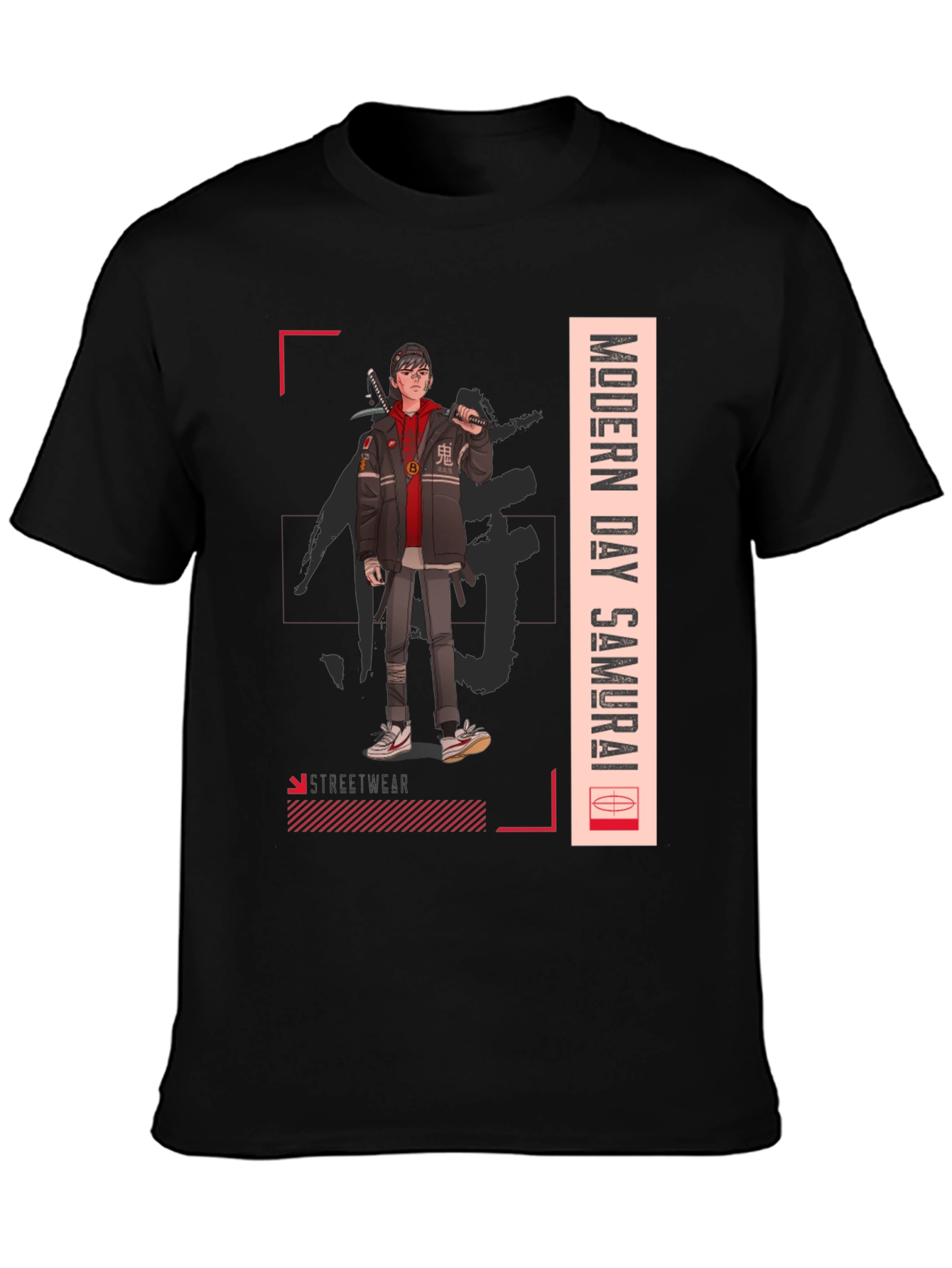Modern Day Samurai Graphic T-Shirt