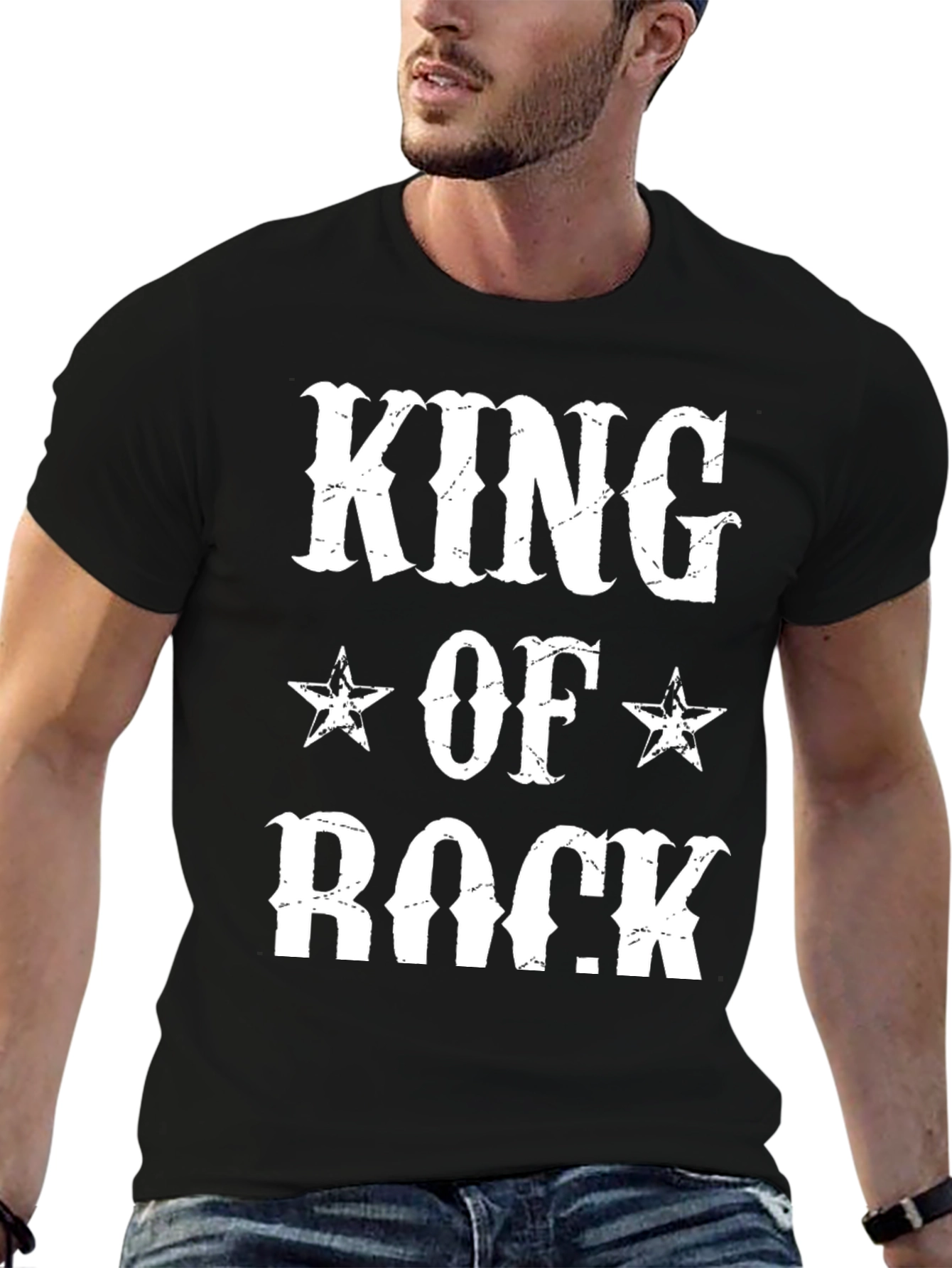 King of Rock Graphic T-Shirt