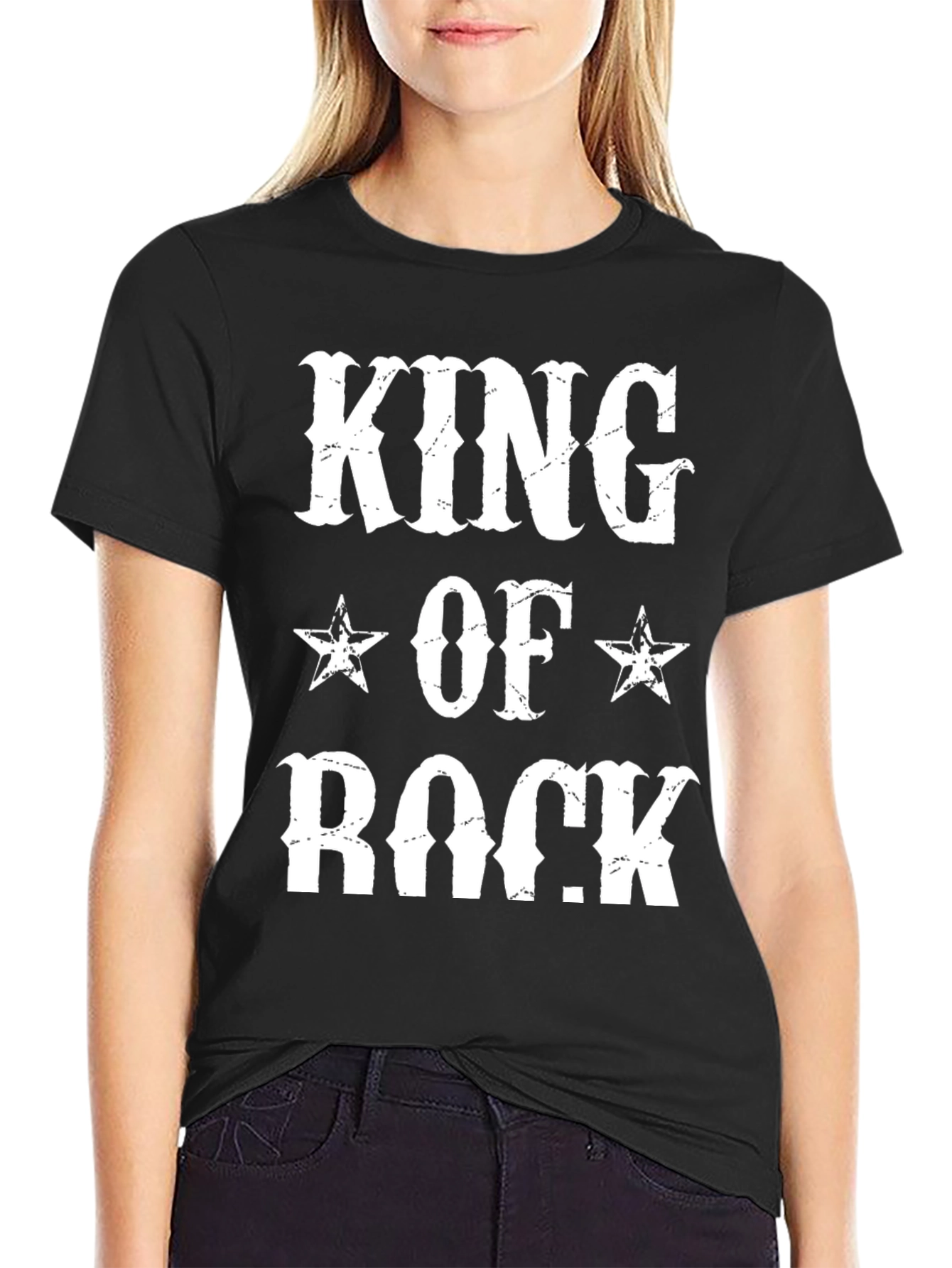 King of Rock Graphic T-Shirt