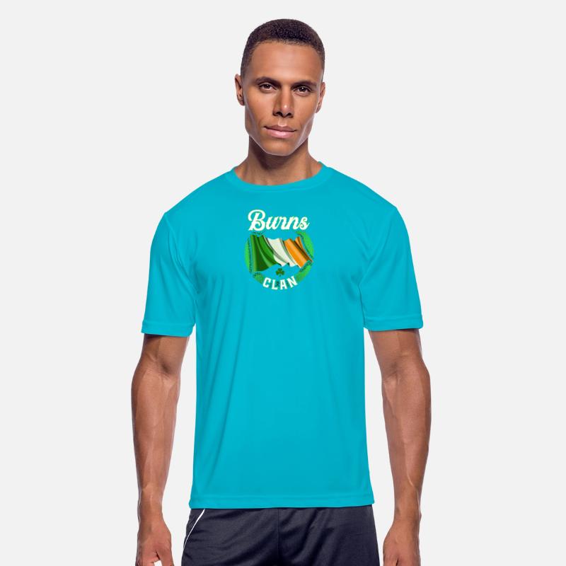 Burns Surname Irish Last Name Ireland Flag