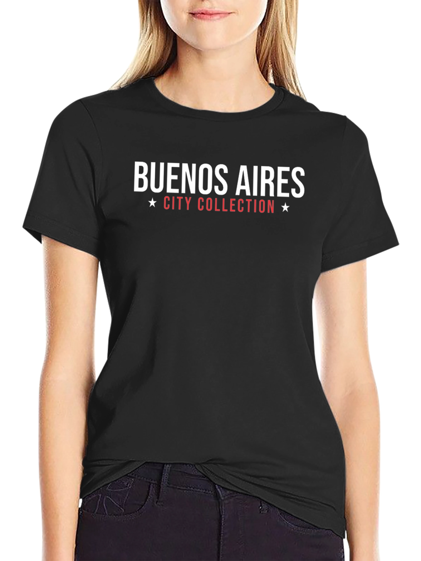 Buenos Aires City Collection Black T-Shirt