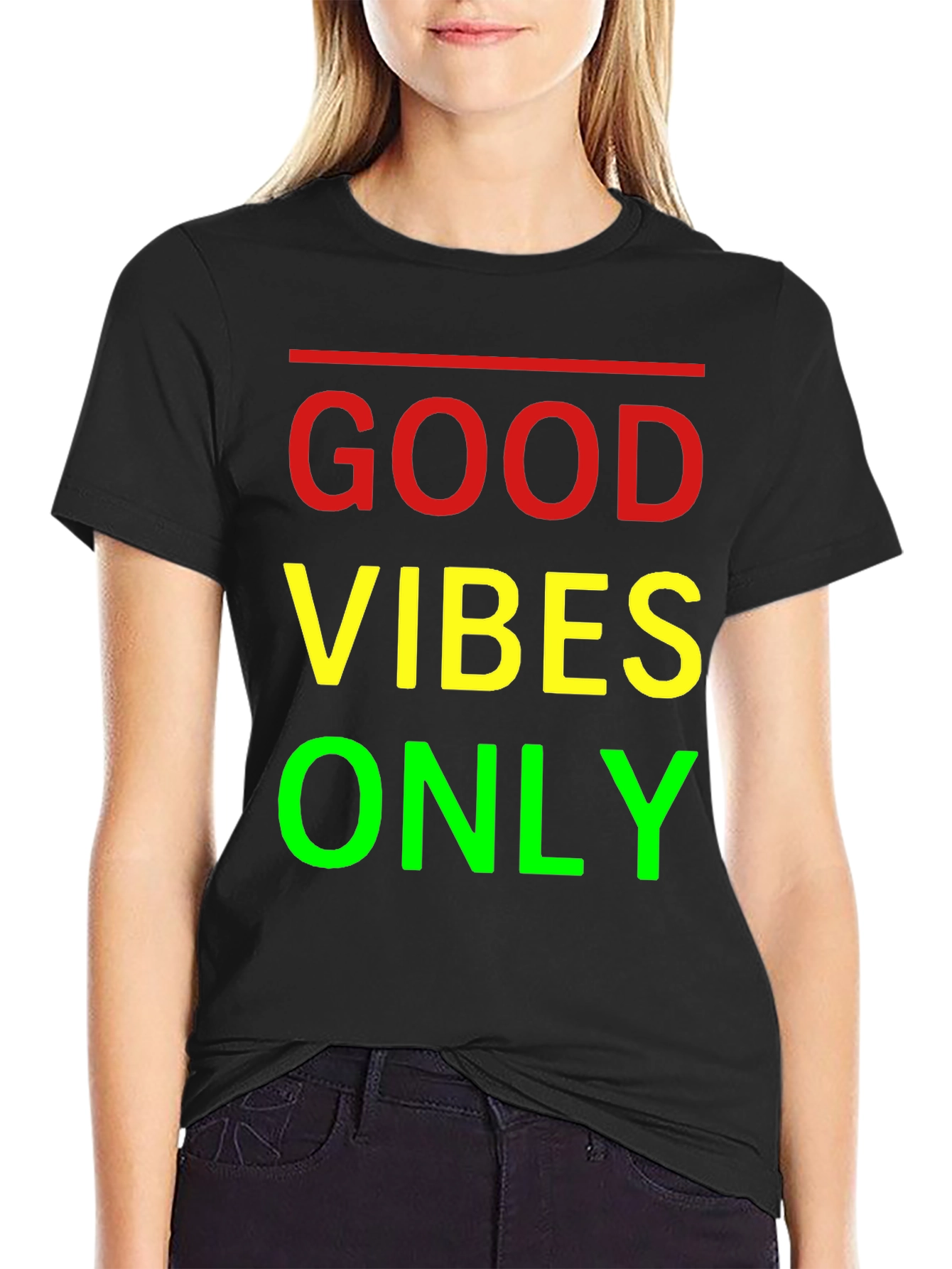 Good Vibes Only Graphic T-Shirt