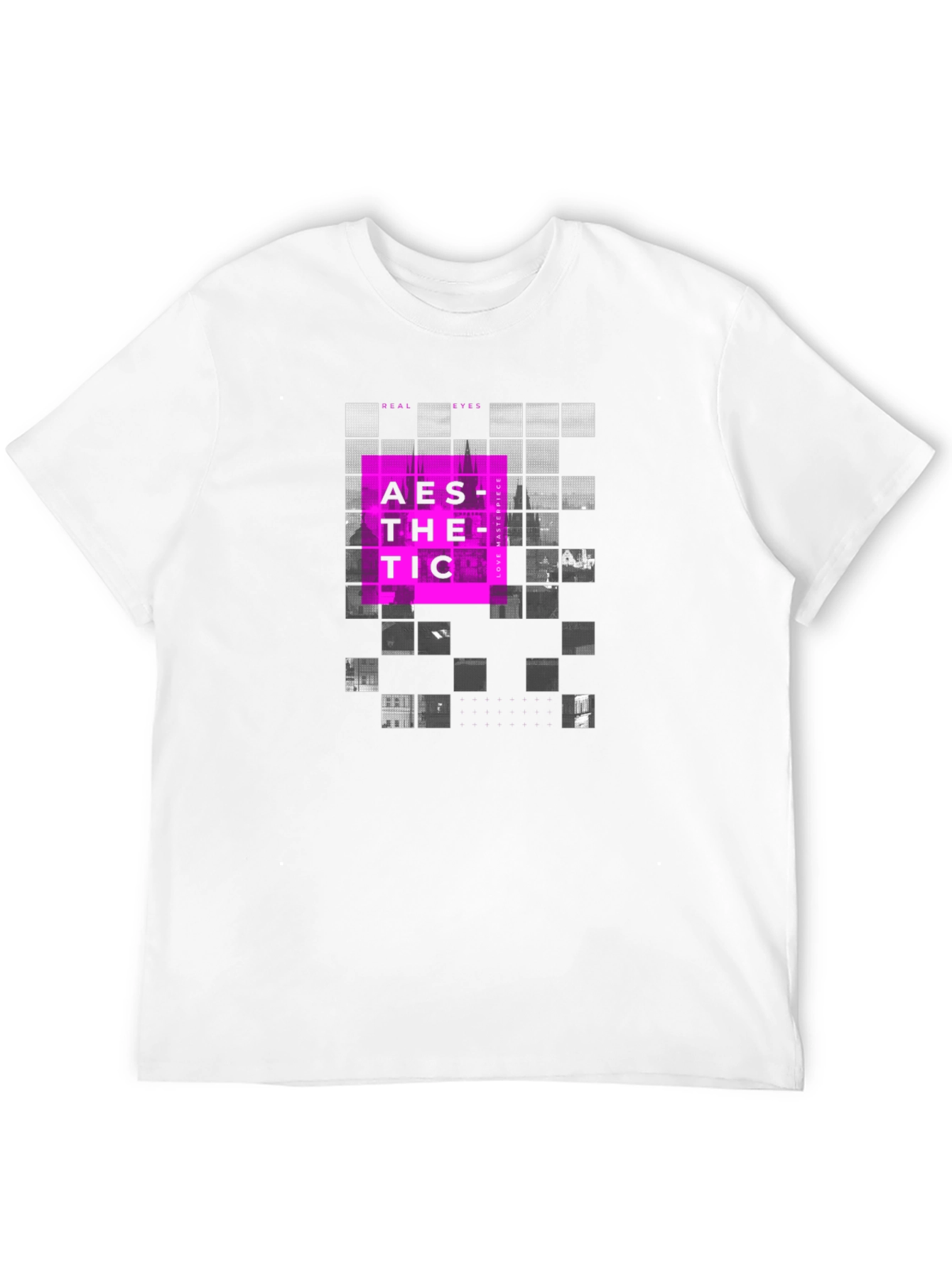 Aesthetic Graphic Print Crew Neck T-Shirt