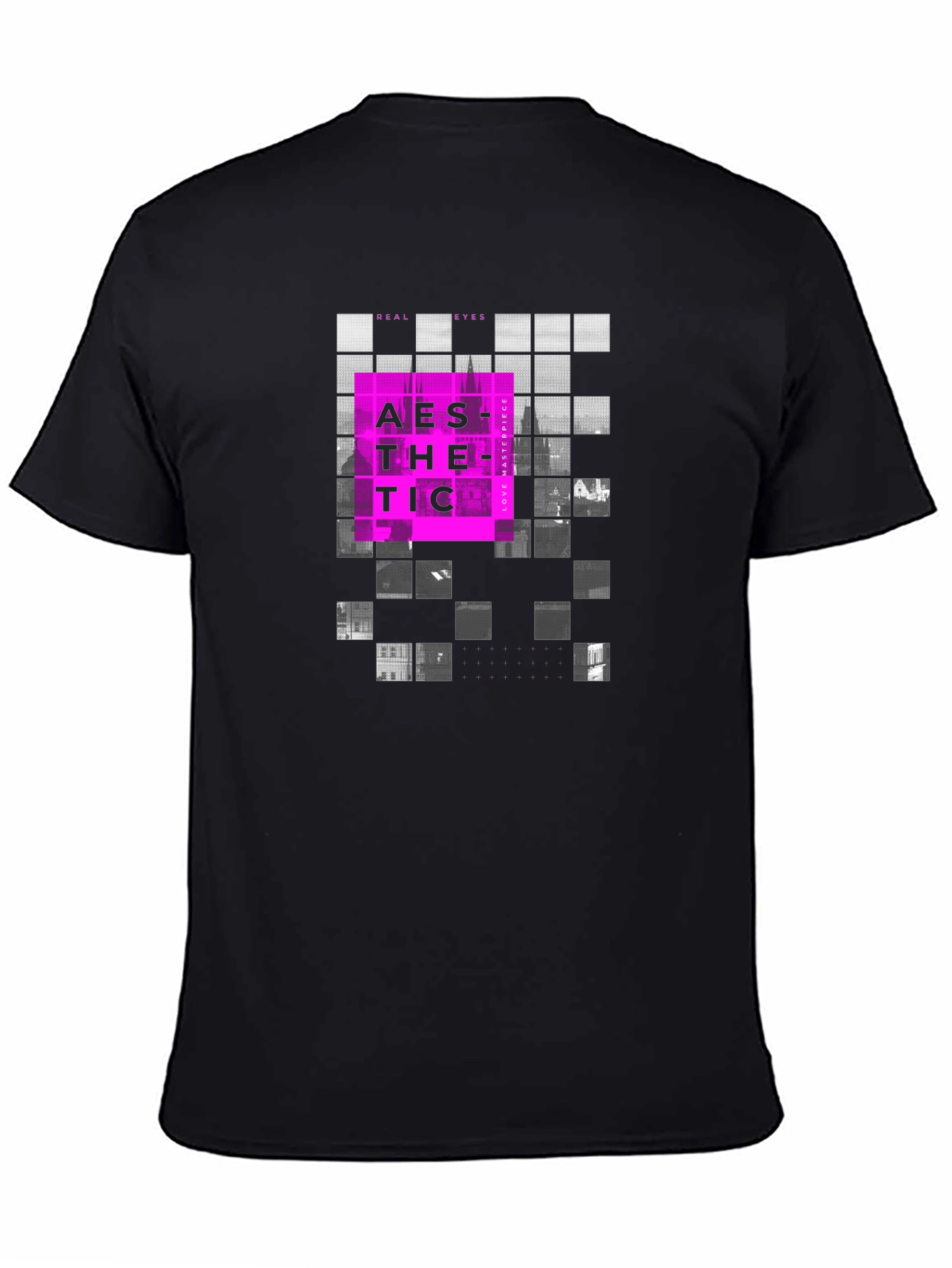 Aesthetic Graphic Print Crew Neck T-Shirt