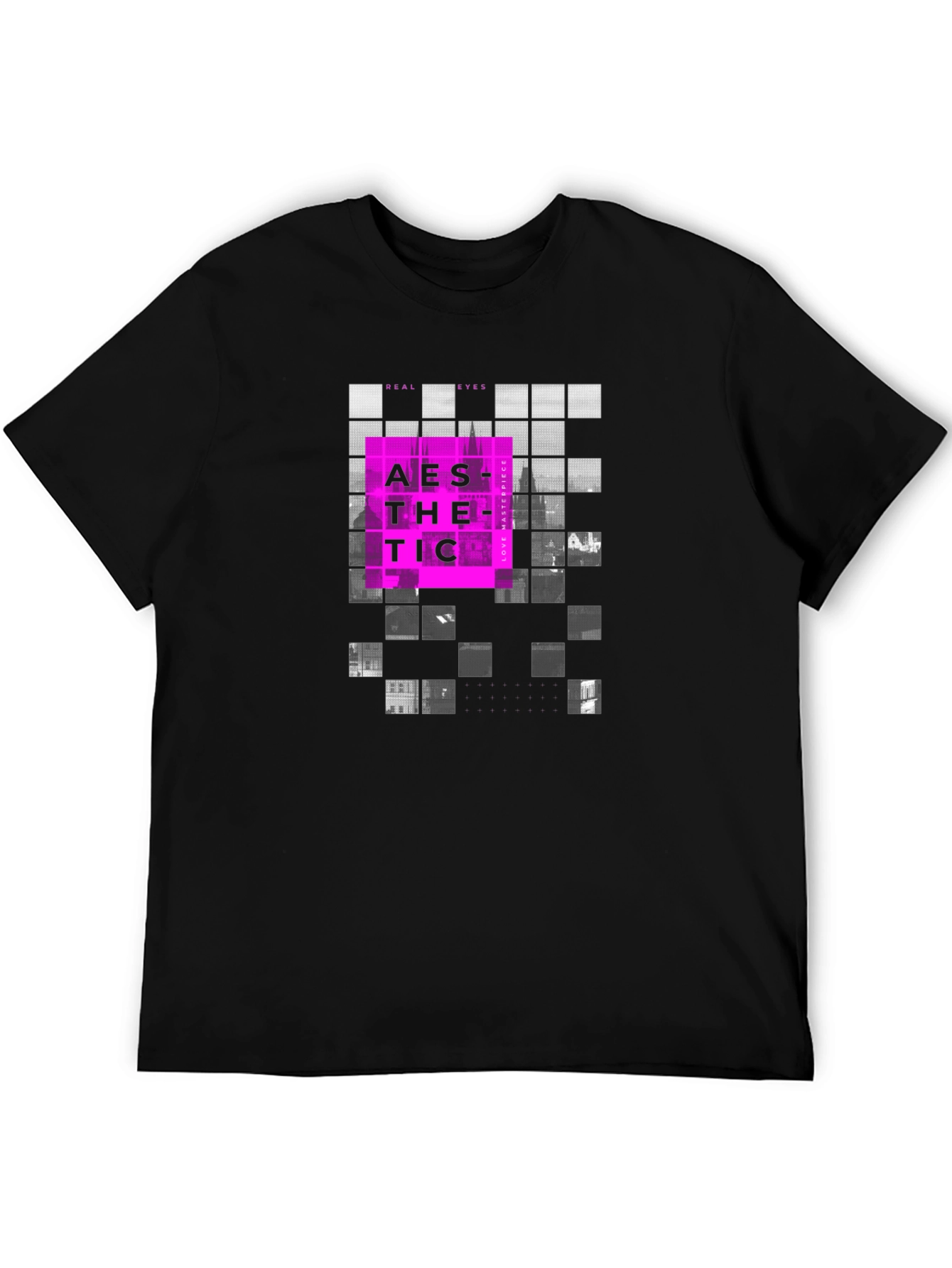 Aesthetic Graphic Print Crew Neck T-Shirt