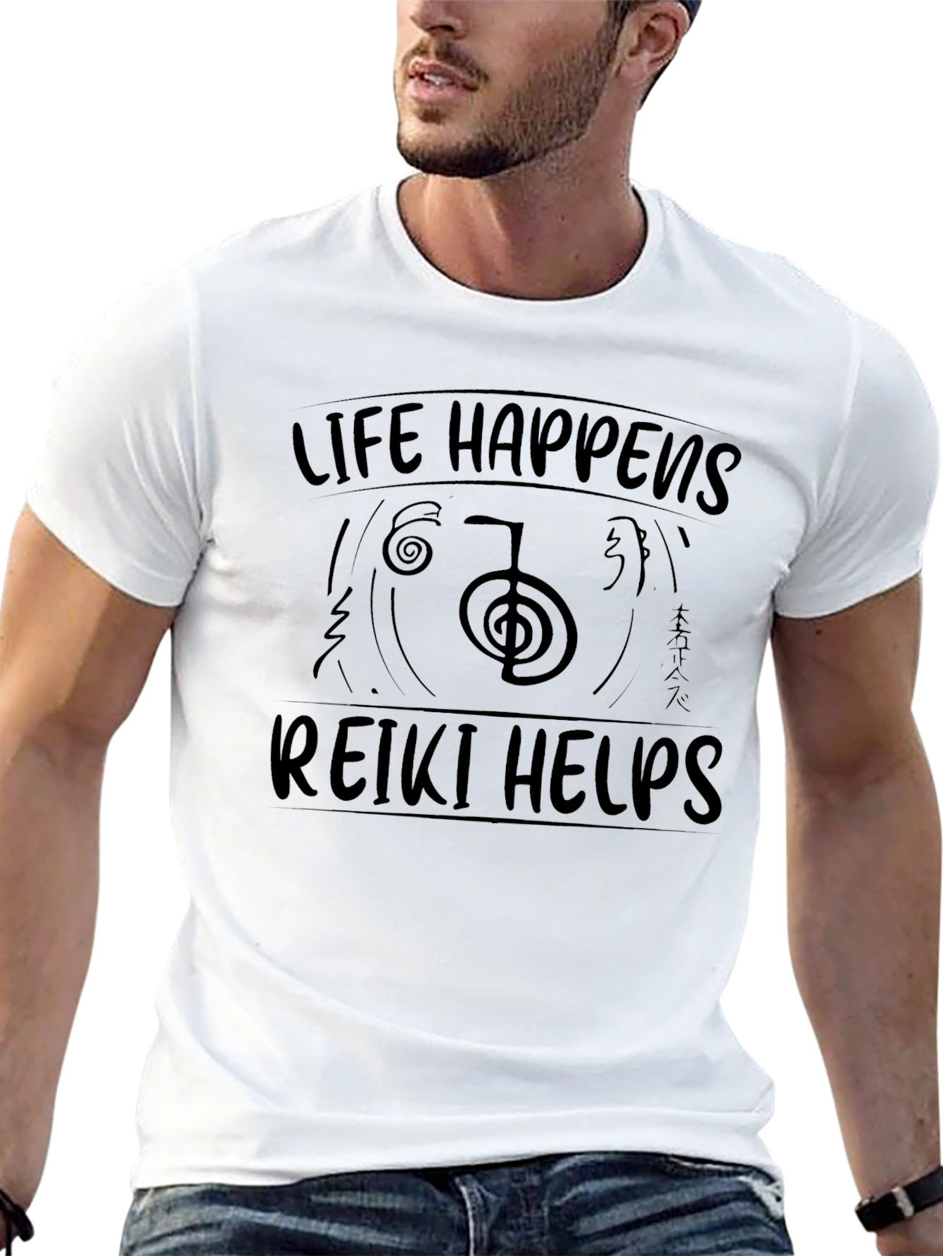 Life Happens Reiki Helps T-Shirt
