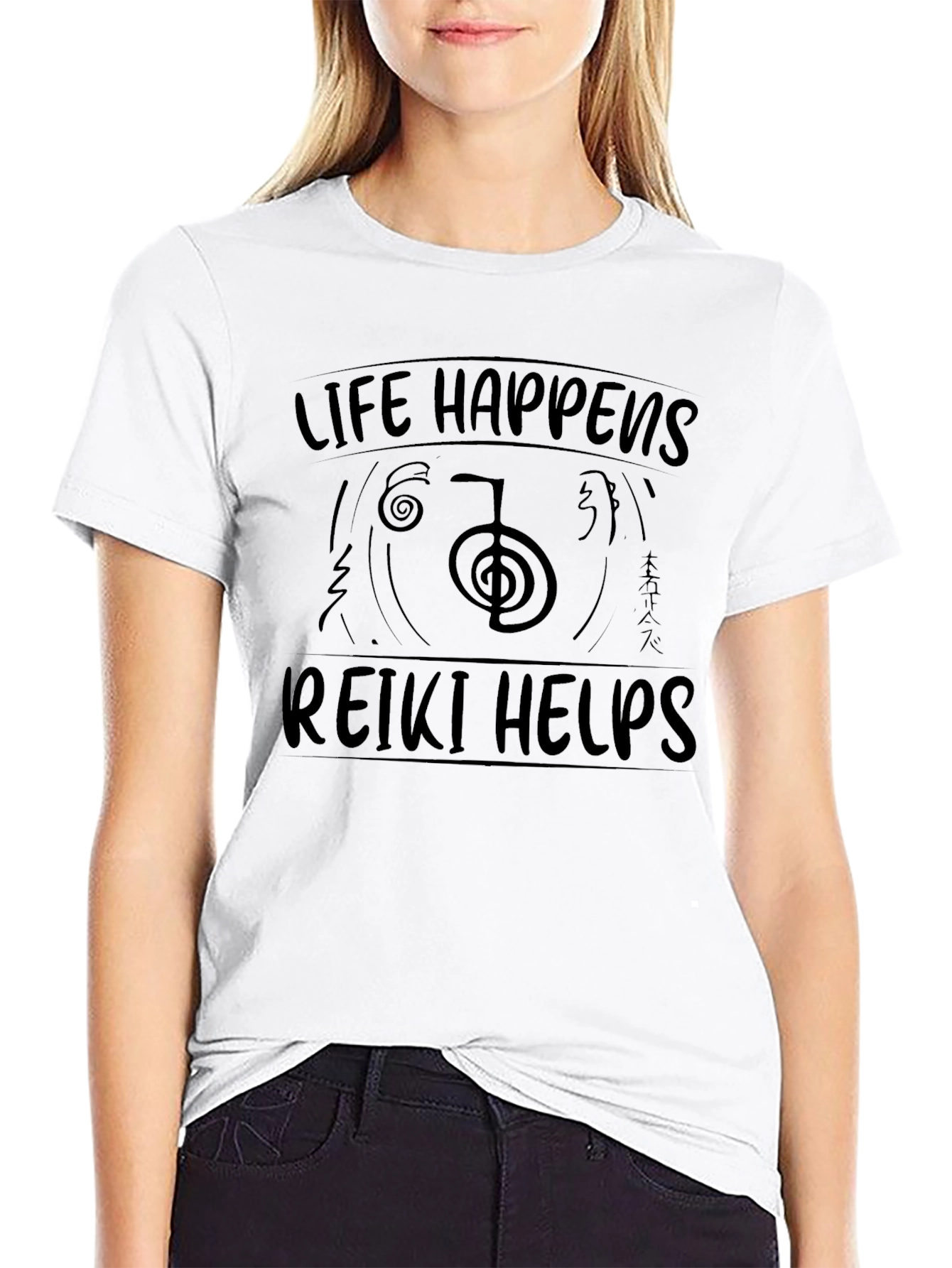 Life Happens Reiki Helps T-Shirt