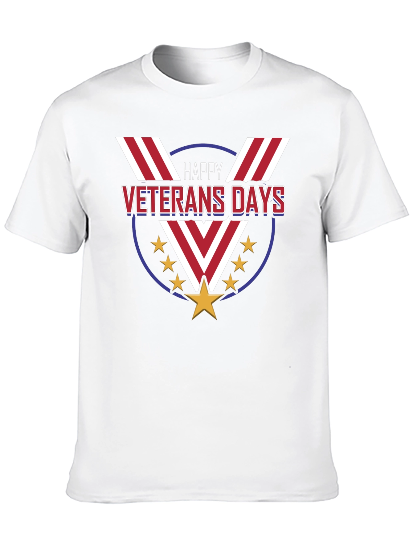 Happy Veterans Day T-Shirt Patriotic USA