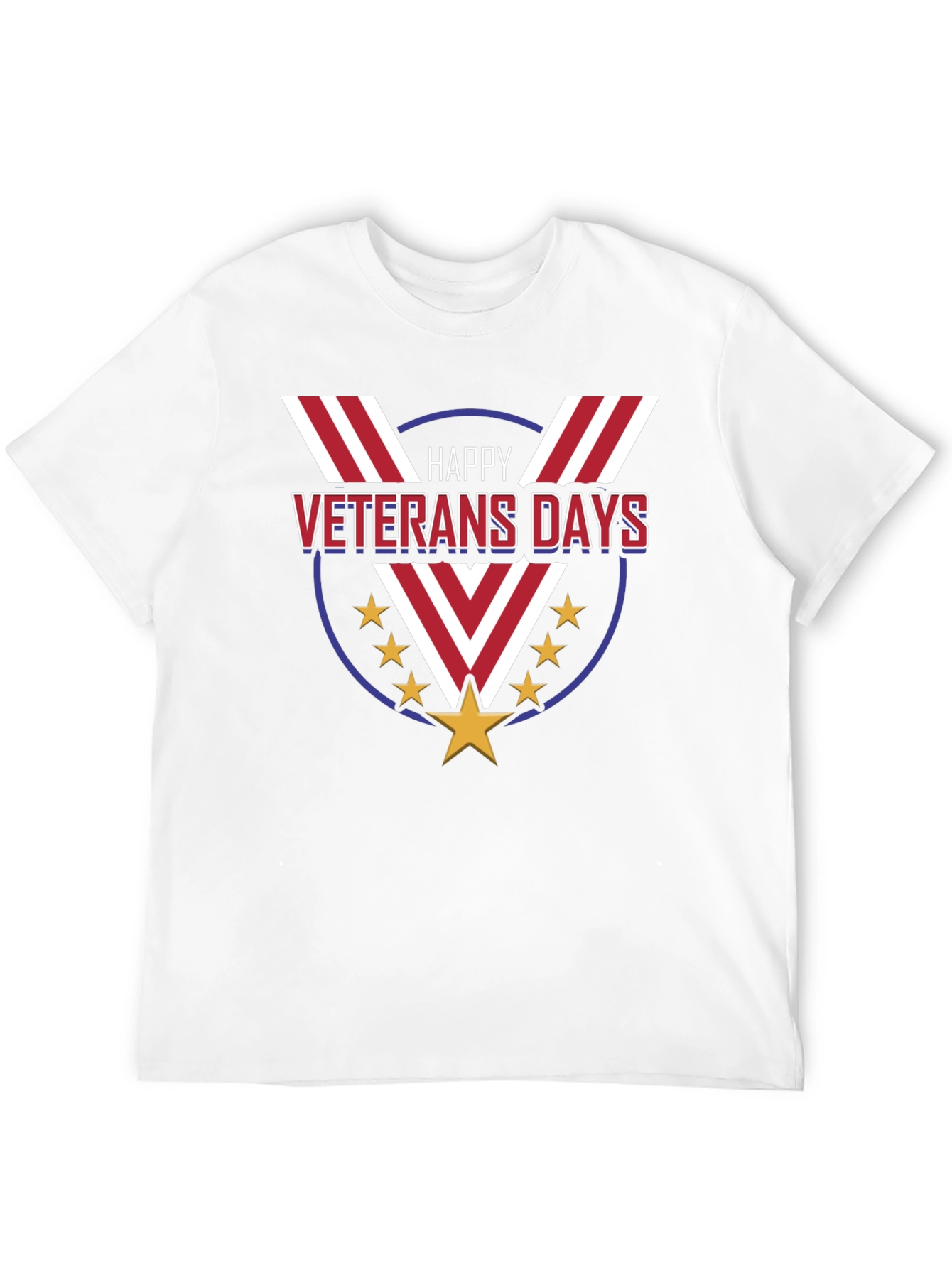Happy Veterans Day T-Shirt Patriotic USA