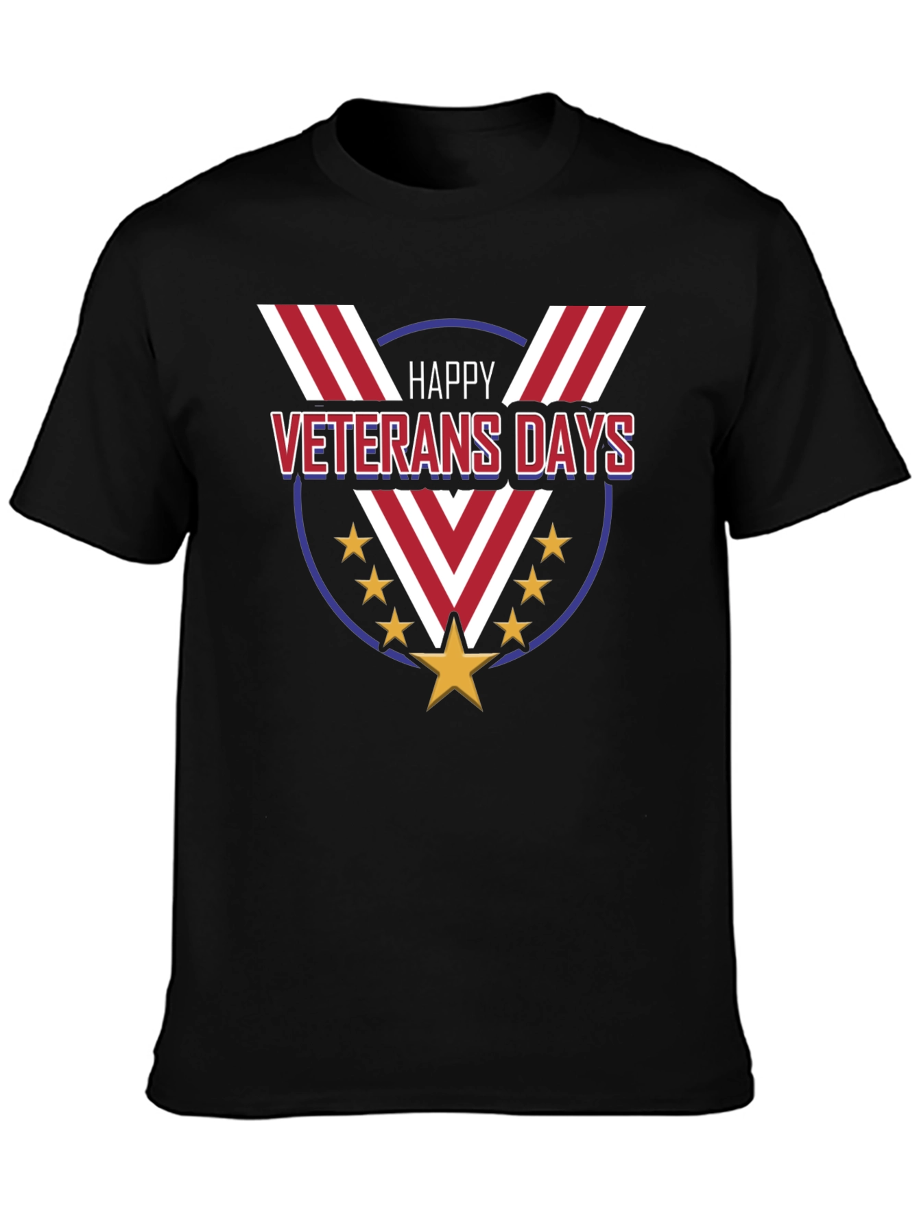 Happy Veterans Day T-Shirt Patriotic USA
