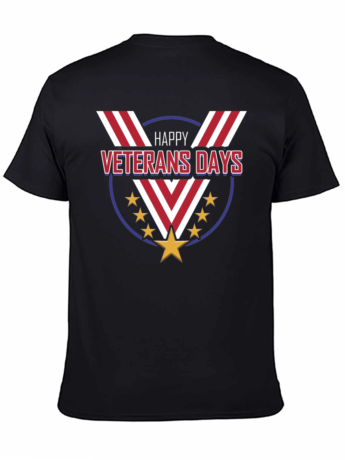 Happy Veterans Day T-Shirt Patriotic USA