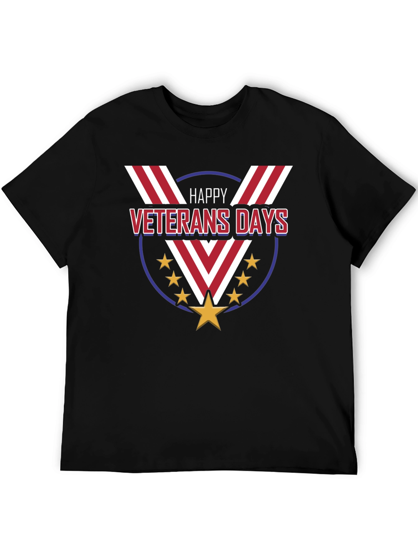 Happy Veterans Day T-Shirt Patriotic USA
