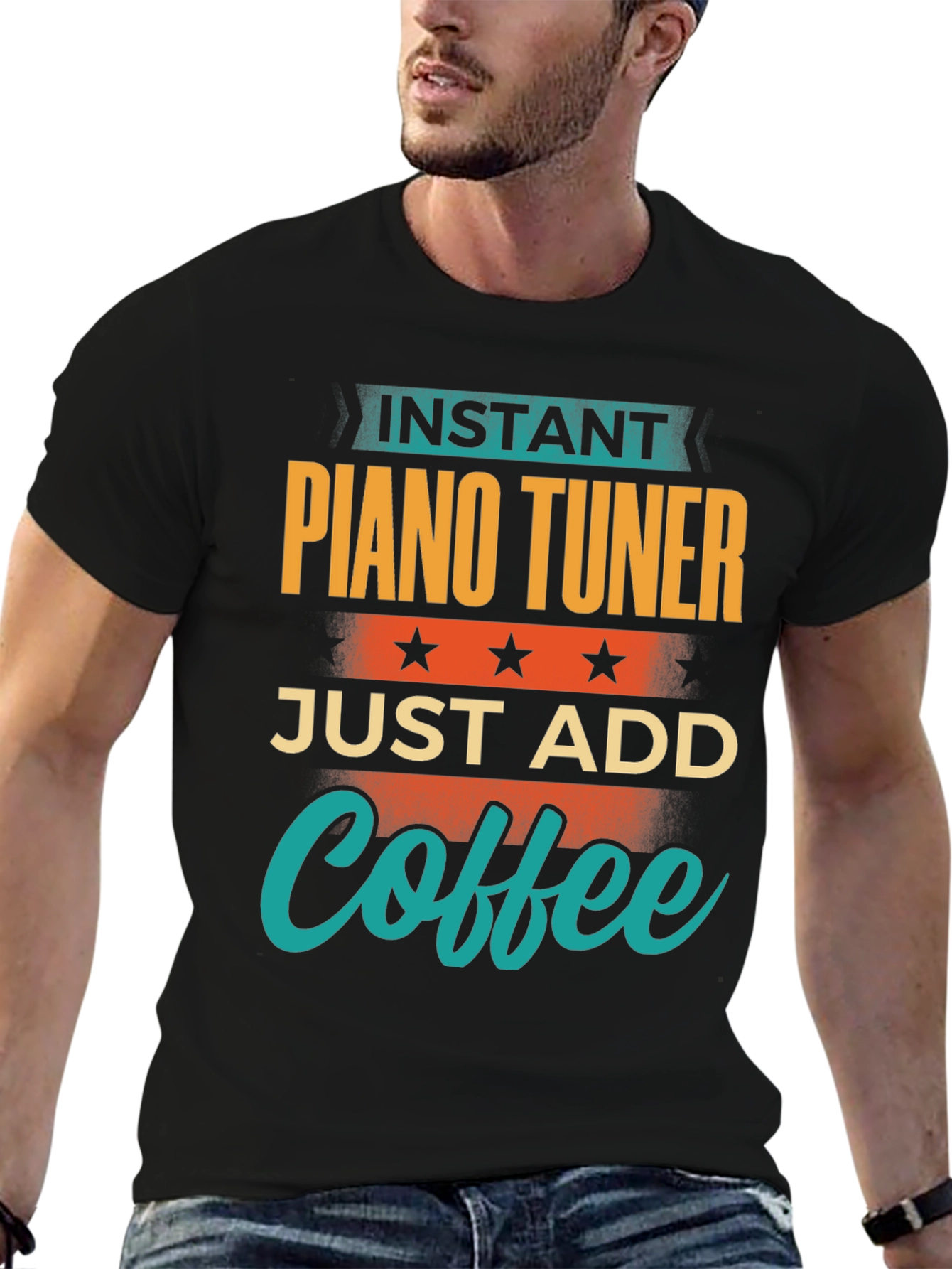 Instant Piano Tuner Coffee T-Shirt