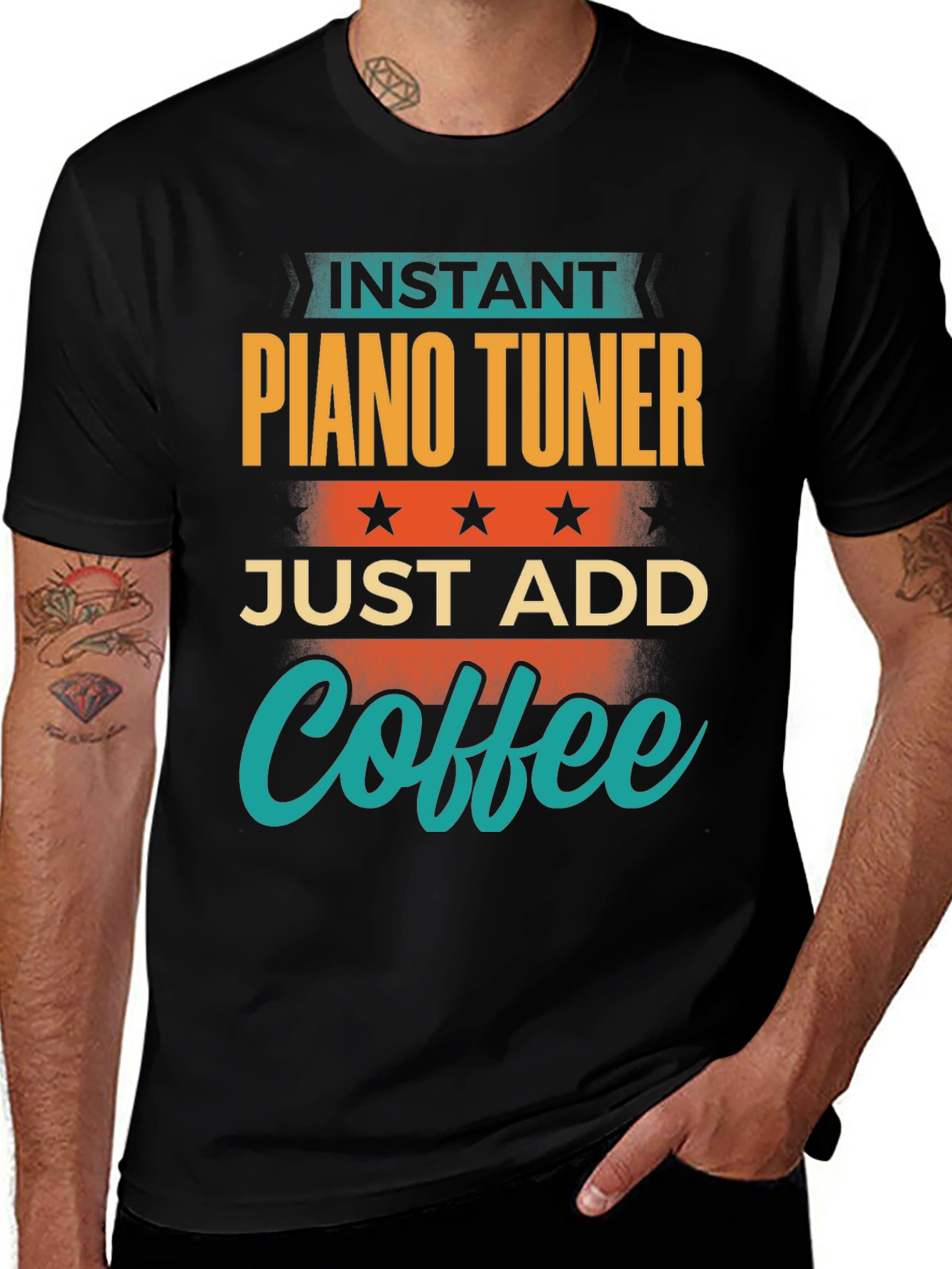 Instant Piano Tuner Coffee T-Shirt
