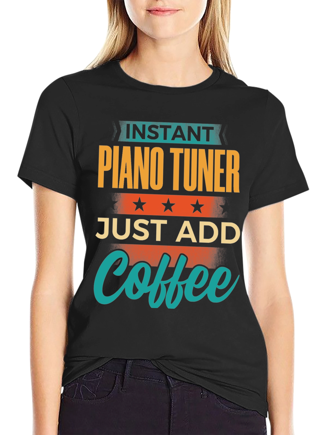 Instant Piano Tuner Coffee T-Shirt