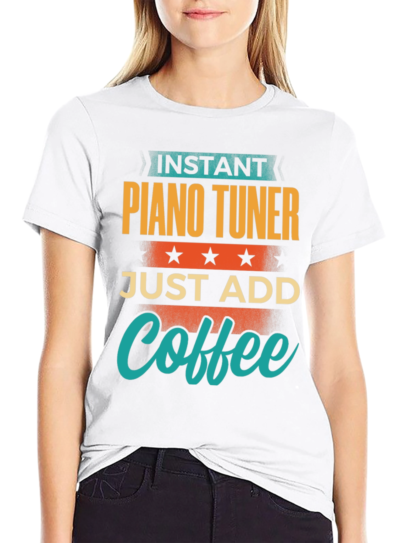 Instant Piano Tuner Coffee T-Shirt