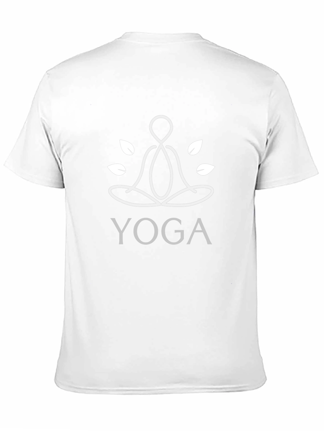 Yoga Meditation Black T-Shirt