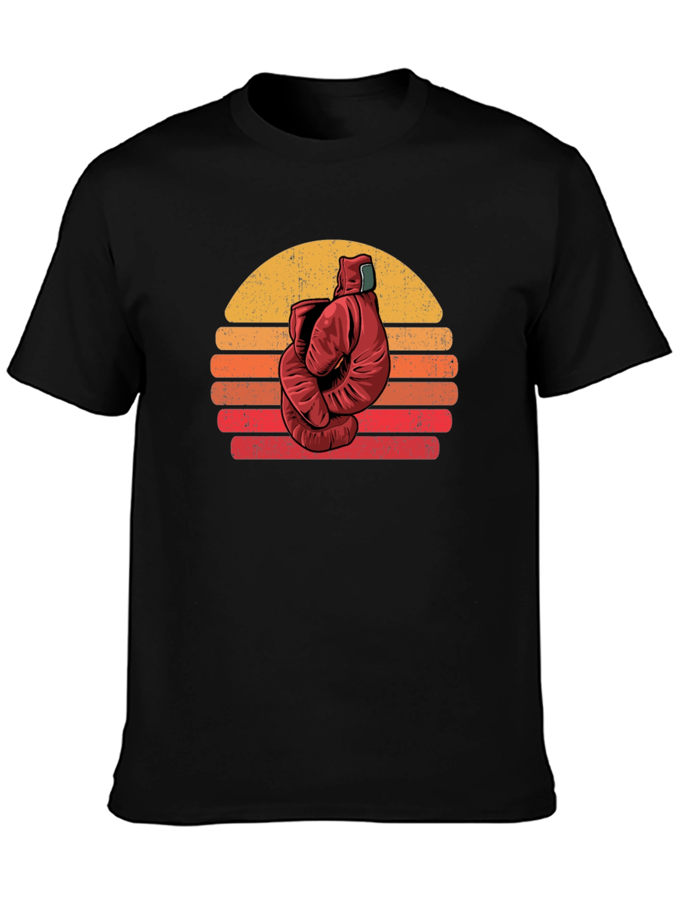 Retro Boxing Glove Graphic Tee