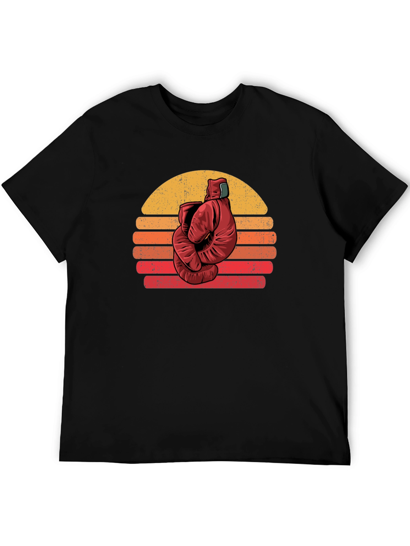 Retro Boxing Glove Graphic Tee