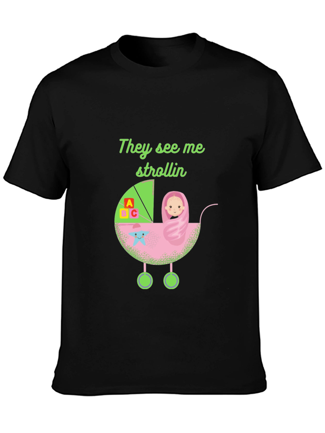 Strollin Baby Graphic Tee