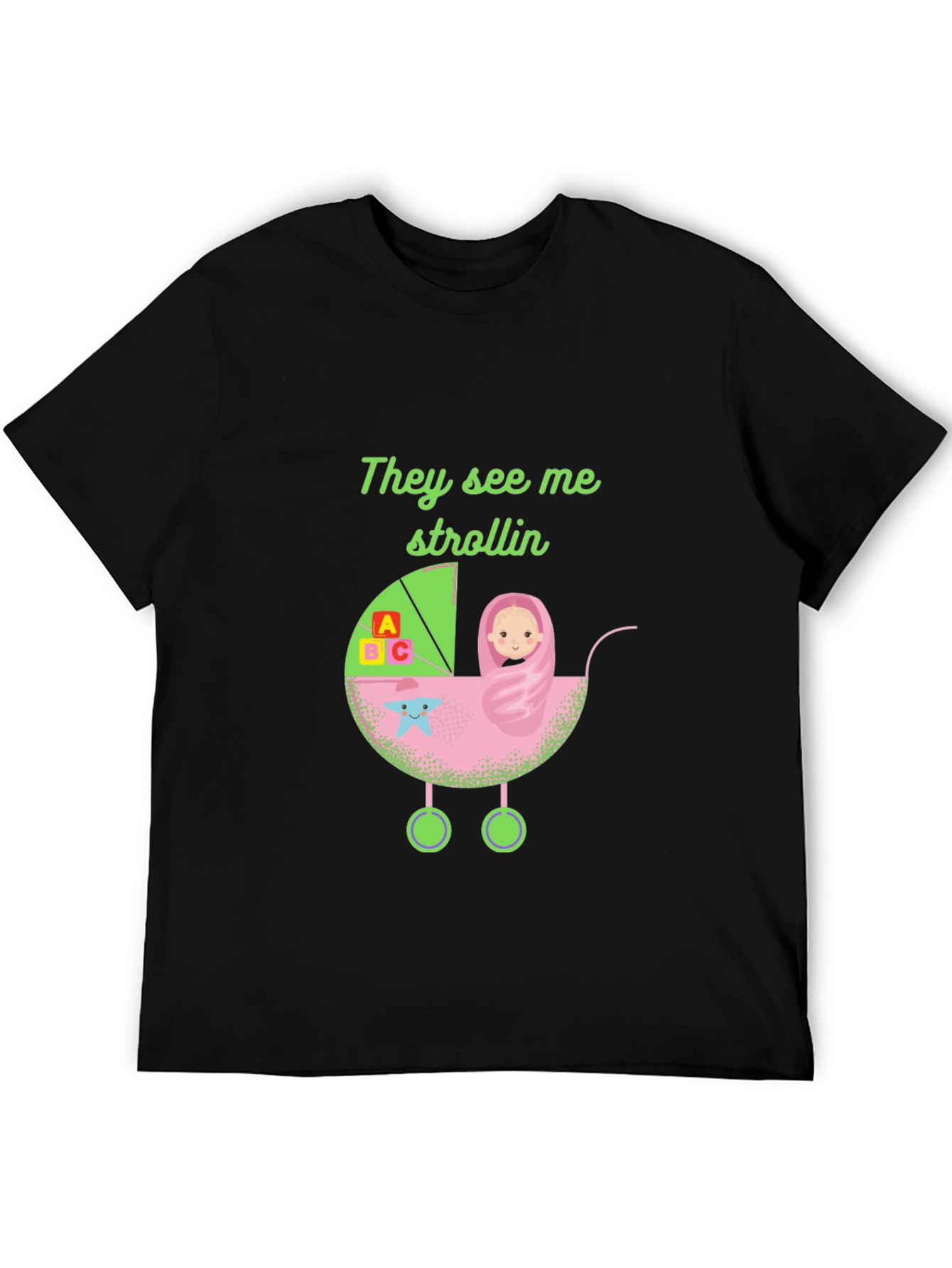 Strollin Baby Graphic Tee