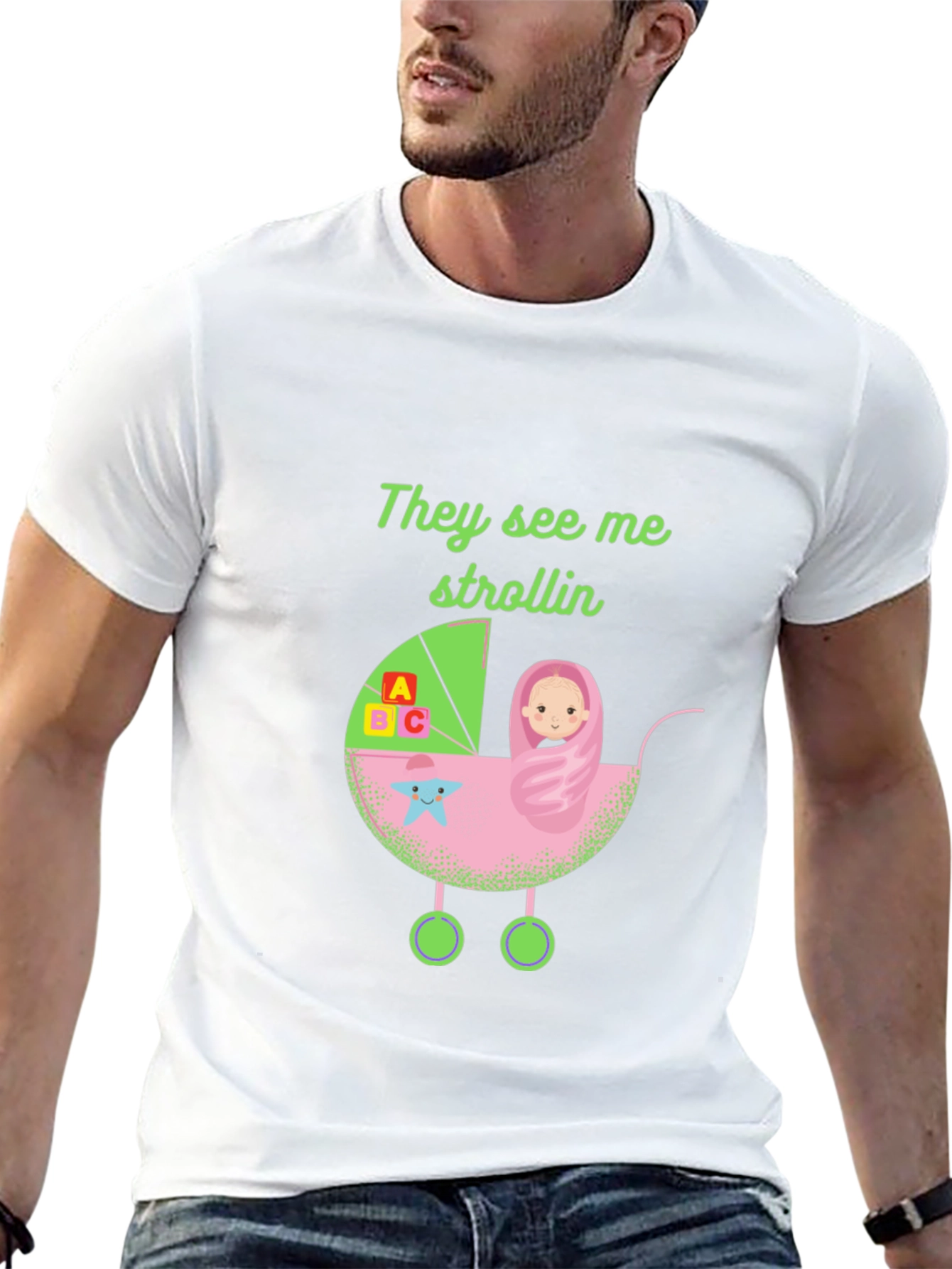 Strollin Baby Graphic Tee
