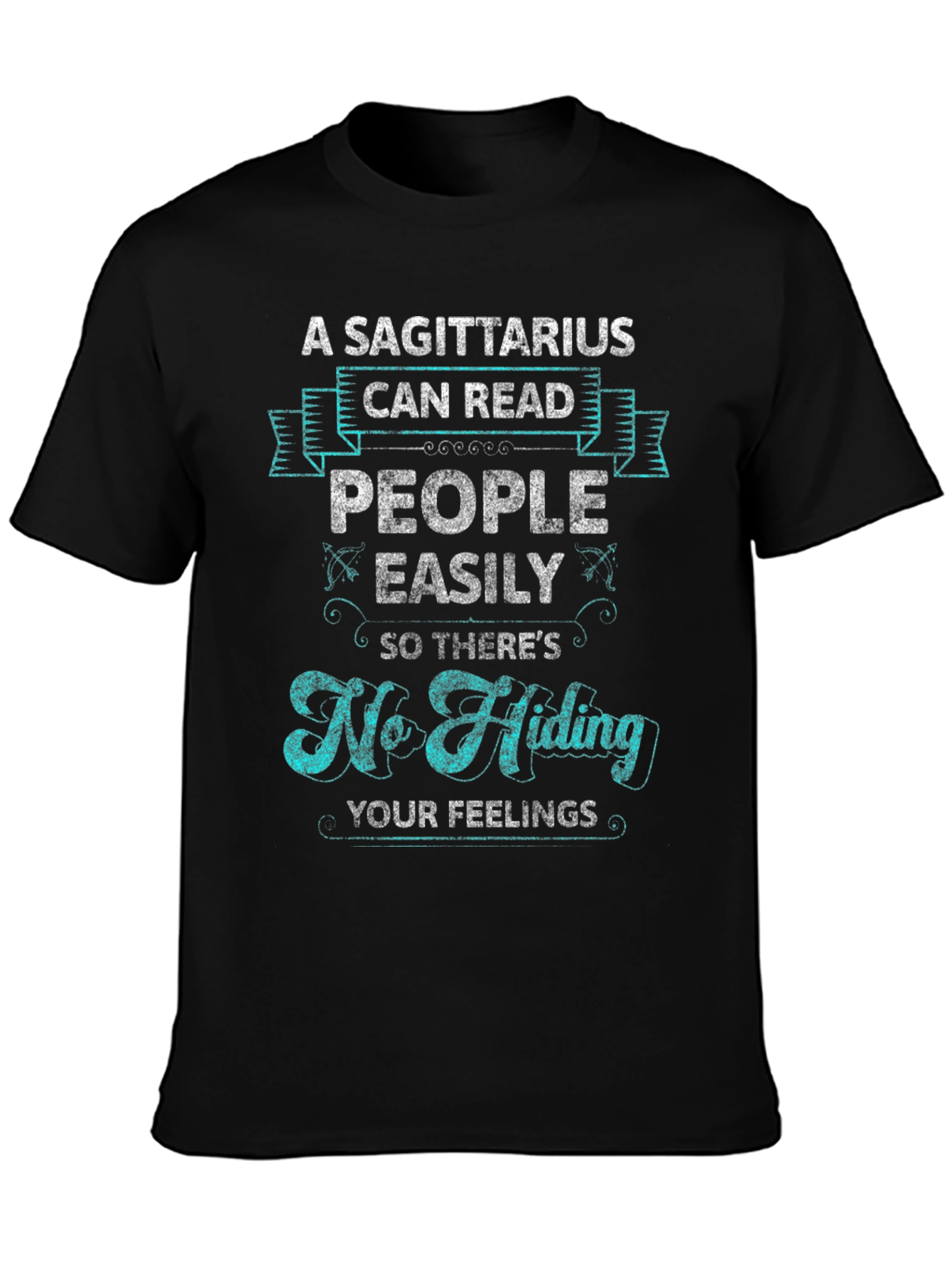 Sagittarius Can Read People Graphic Tee - Zodiac Gift