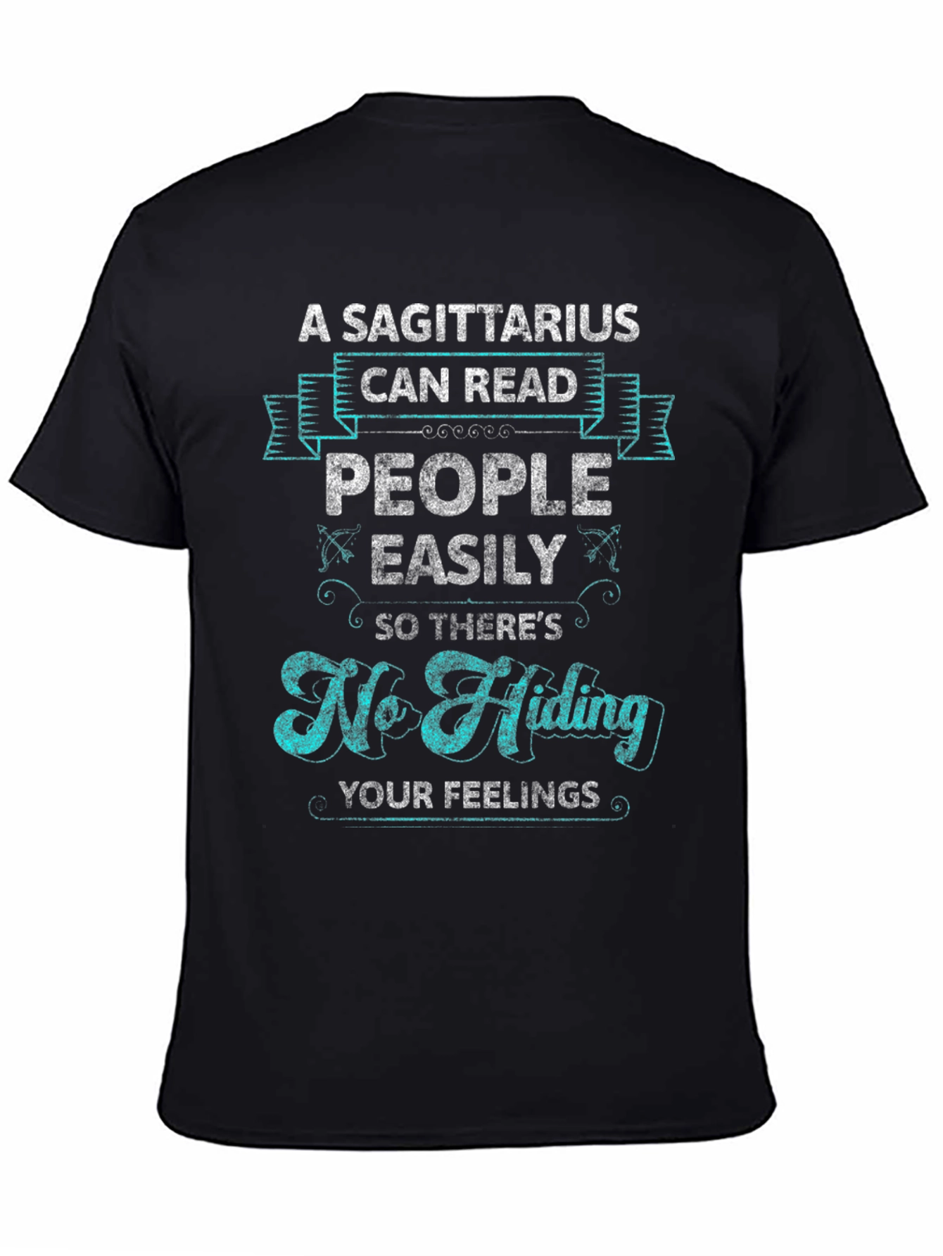 Sagittarius Can Read People Graphic Tee - Zodiac Gift