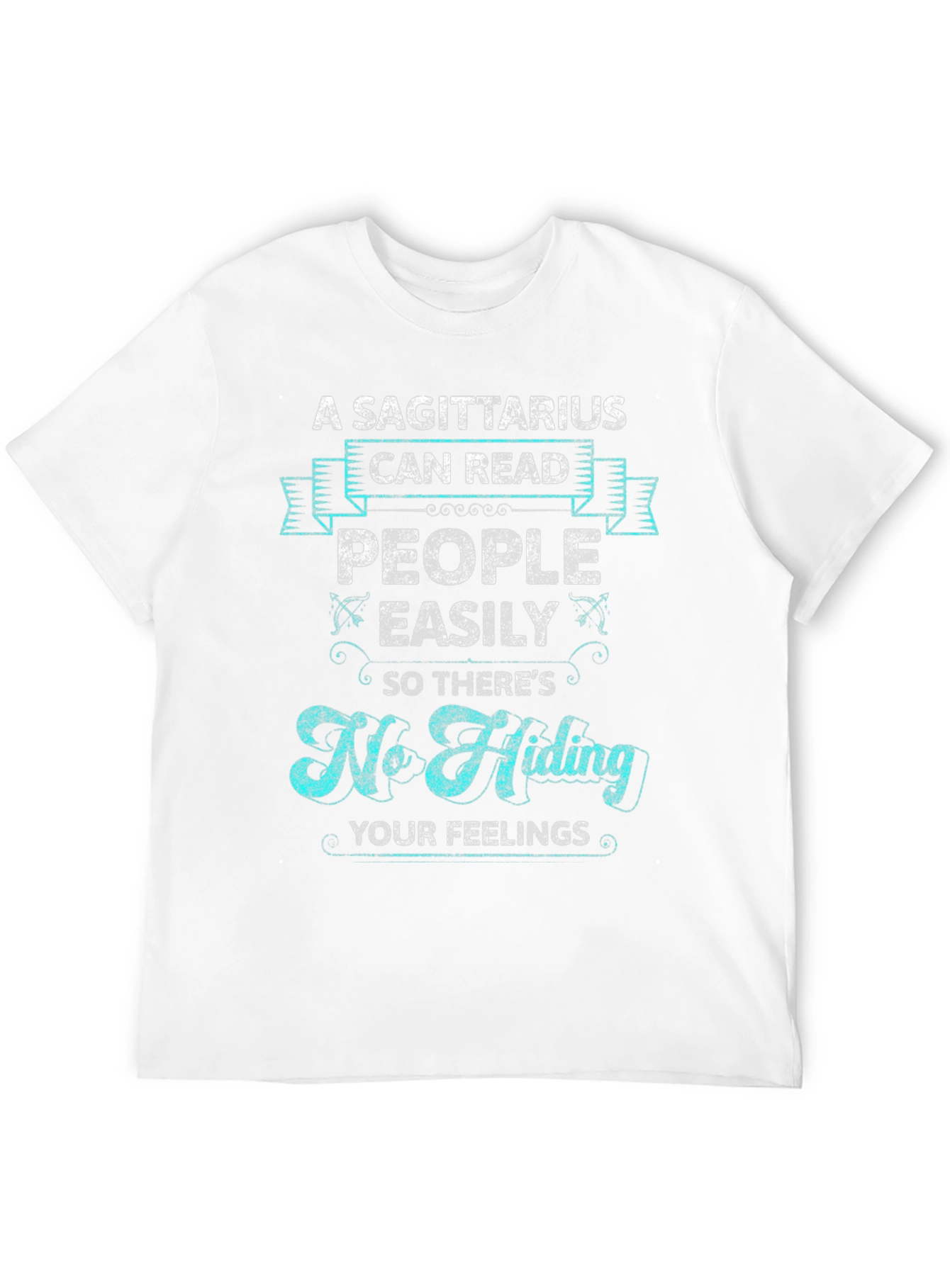 Sagittarius Can Read People Graphic Tee - Zodiac Gift