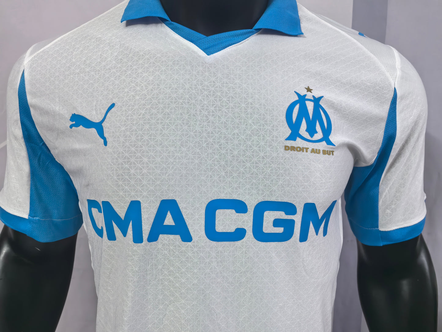 Marseille 25-26 Home Player Version Soccer Jersey