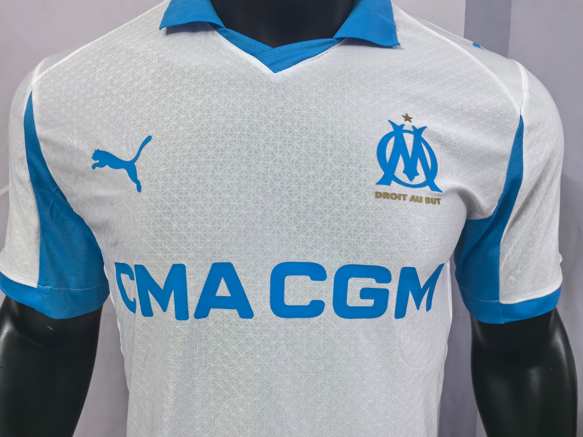 Marseille 25-26 Home Player Version Soccer Jersey