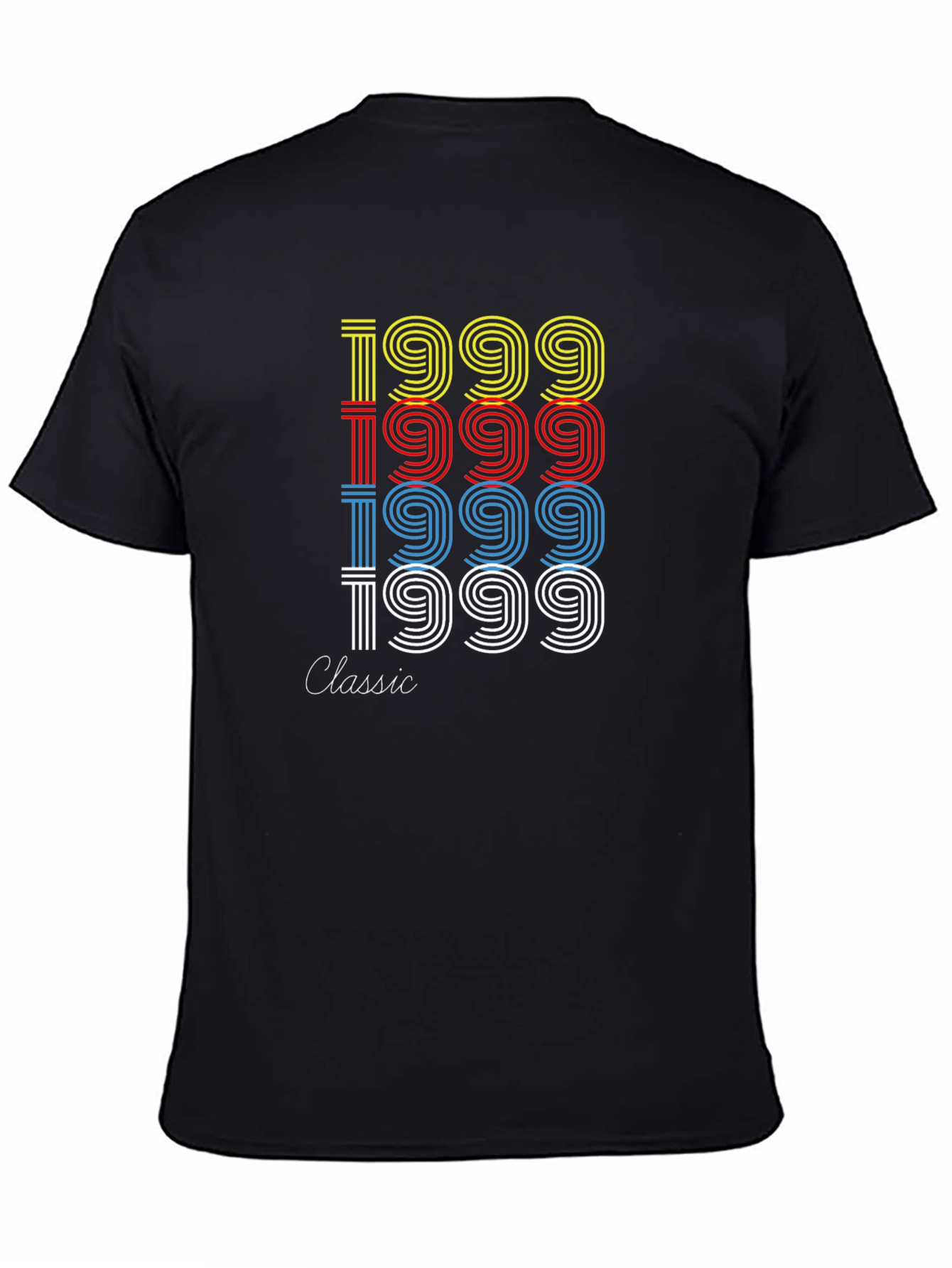 Classic 1999 Year T-Shirt - Retro Birthday Tee