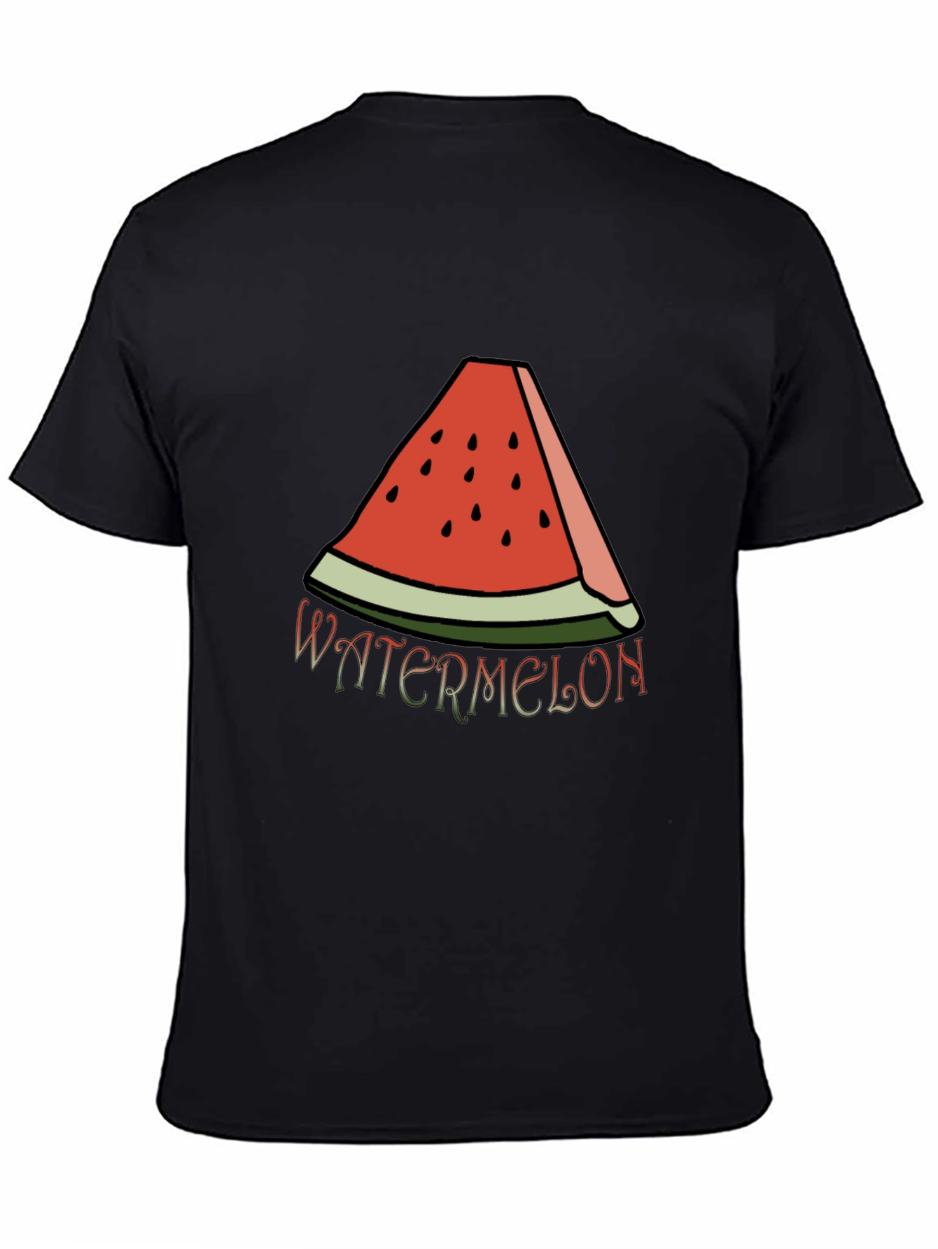 Watermelon Slice Graphic Tee - Casual Summer Style