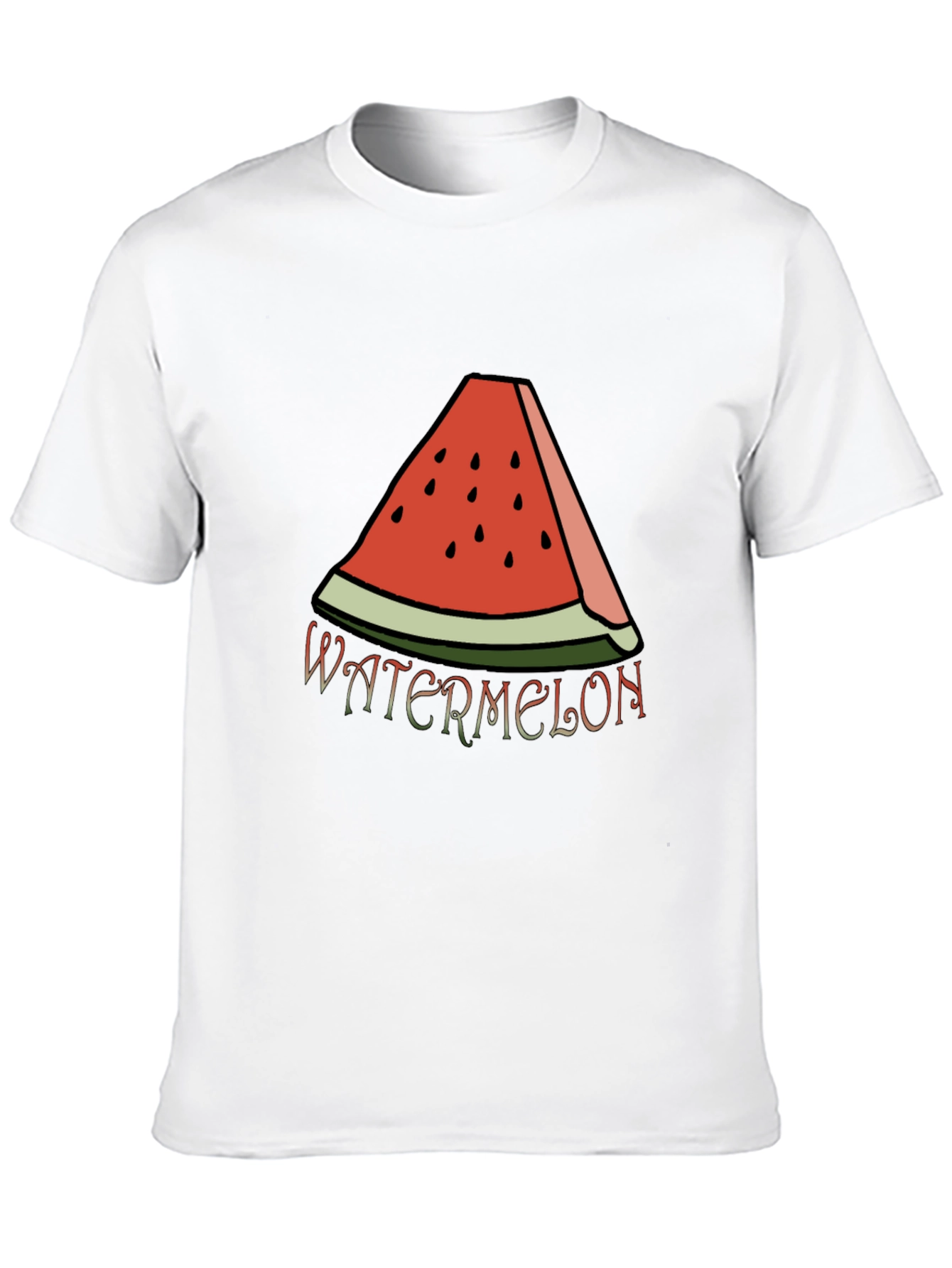 Watermelon Slice Graphic Tee - Casual Summer Style