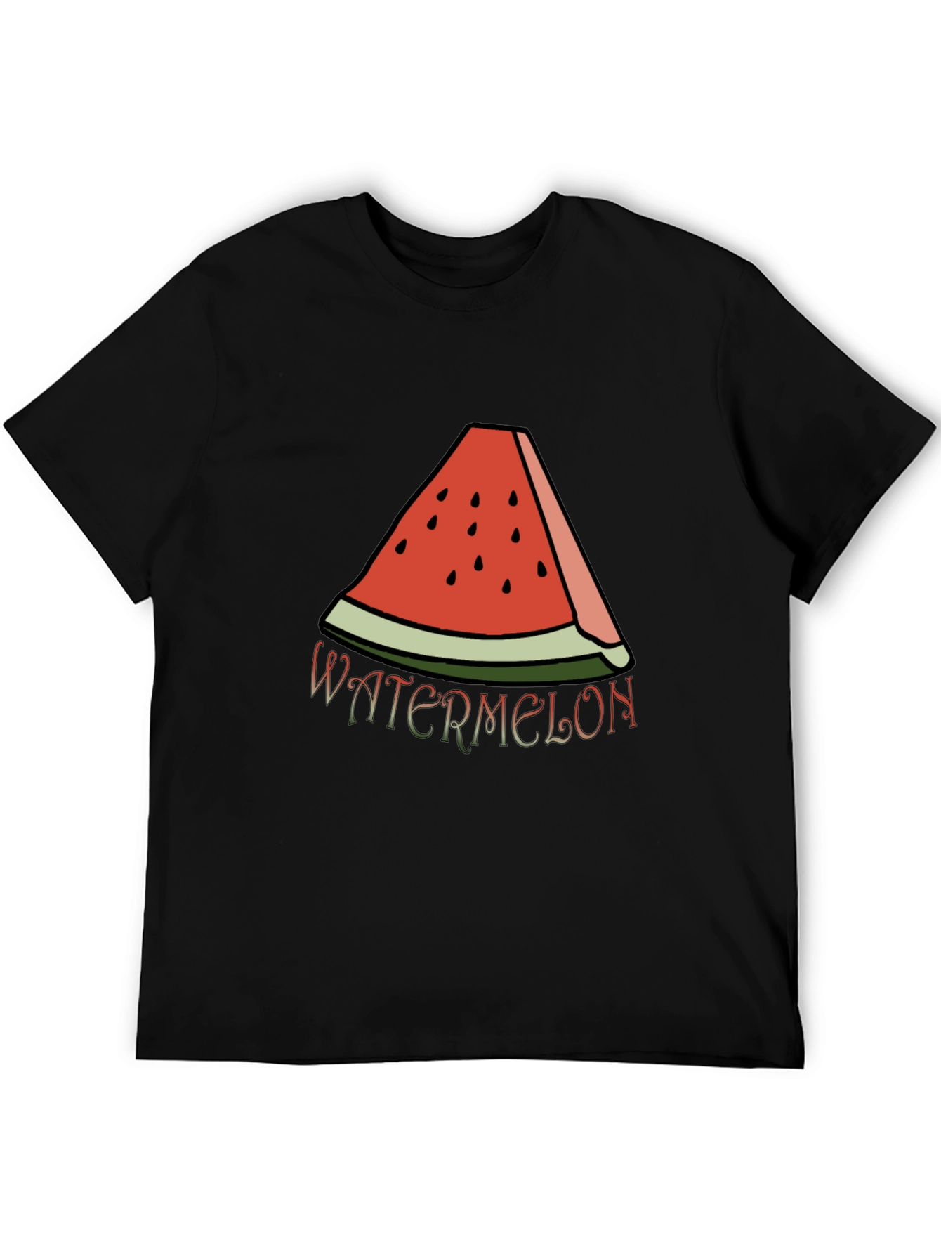 Watermelon Slice Graphic Tee - Casual Summer Style
